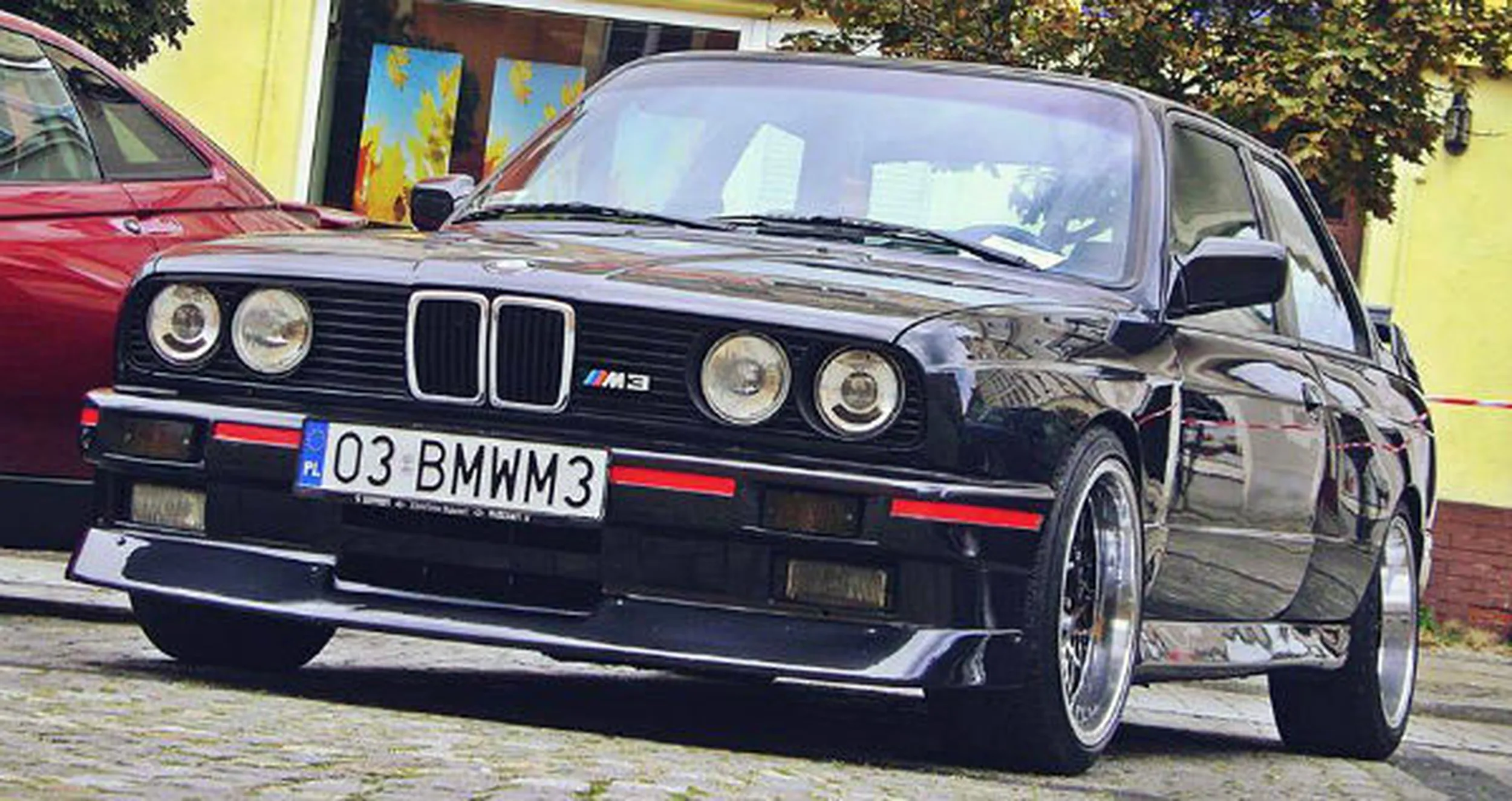 Fajny numer, blacha O3 BMWM3