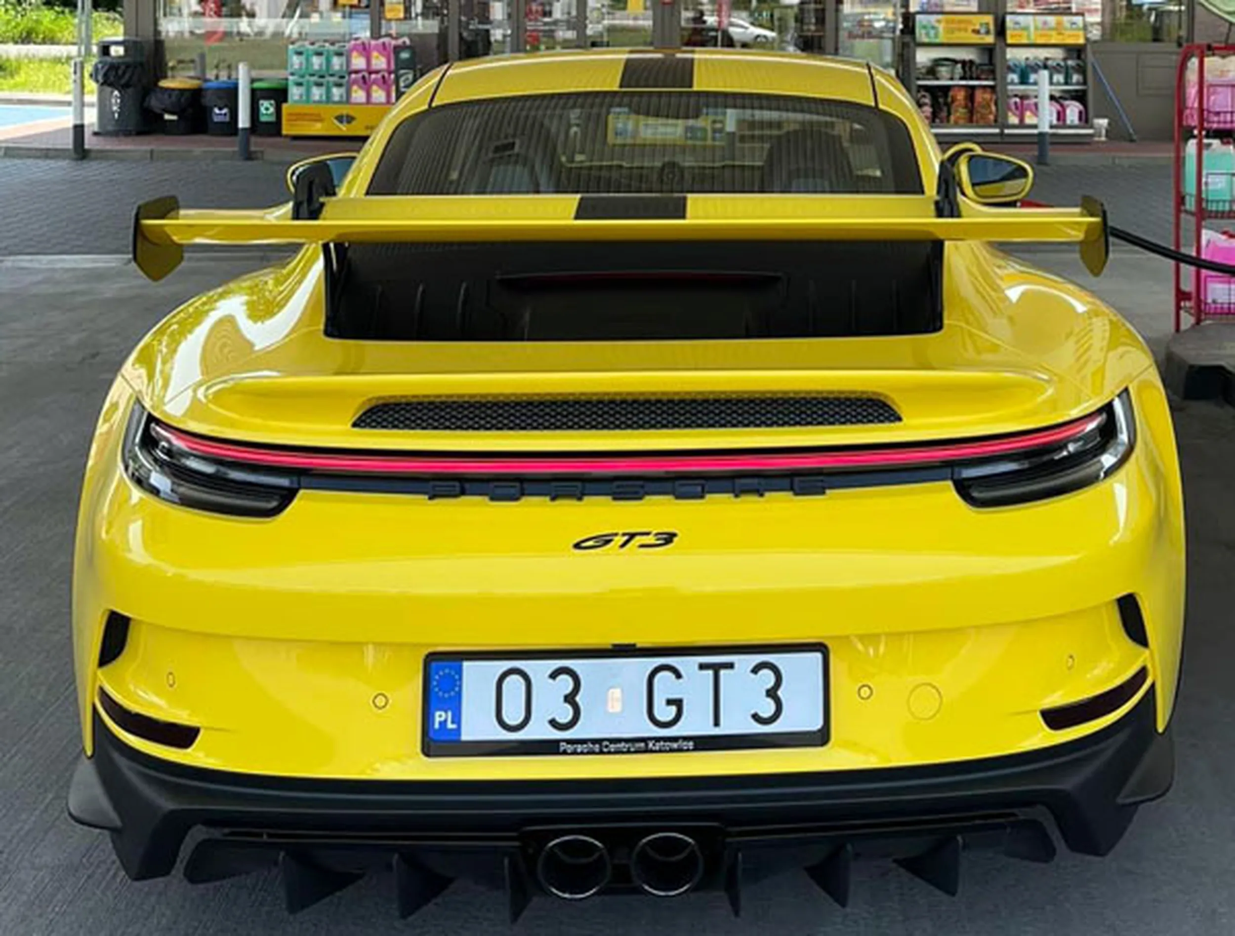 Fajny numer, blacha O3 GT3