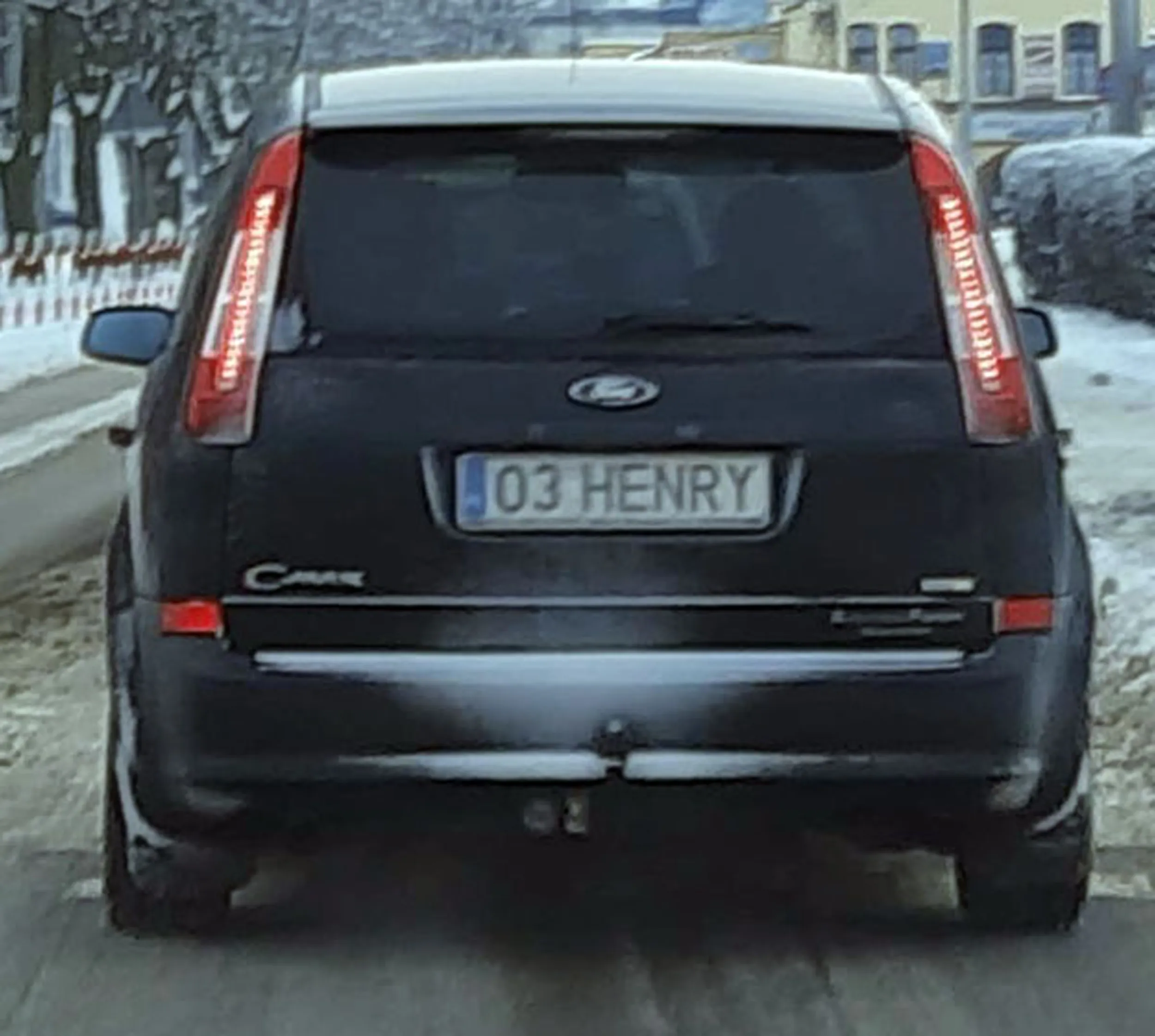 Fajny numer, blacha O3 HENRY