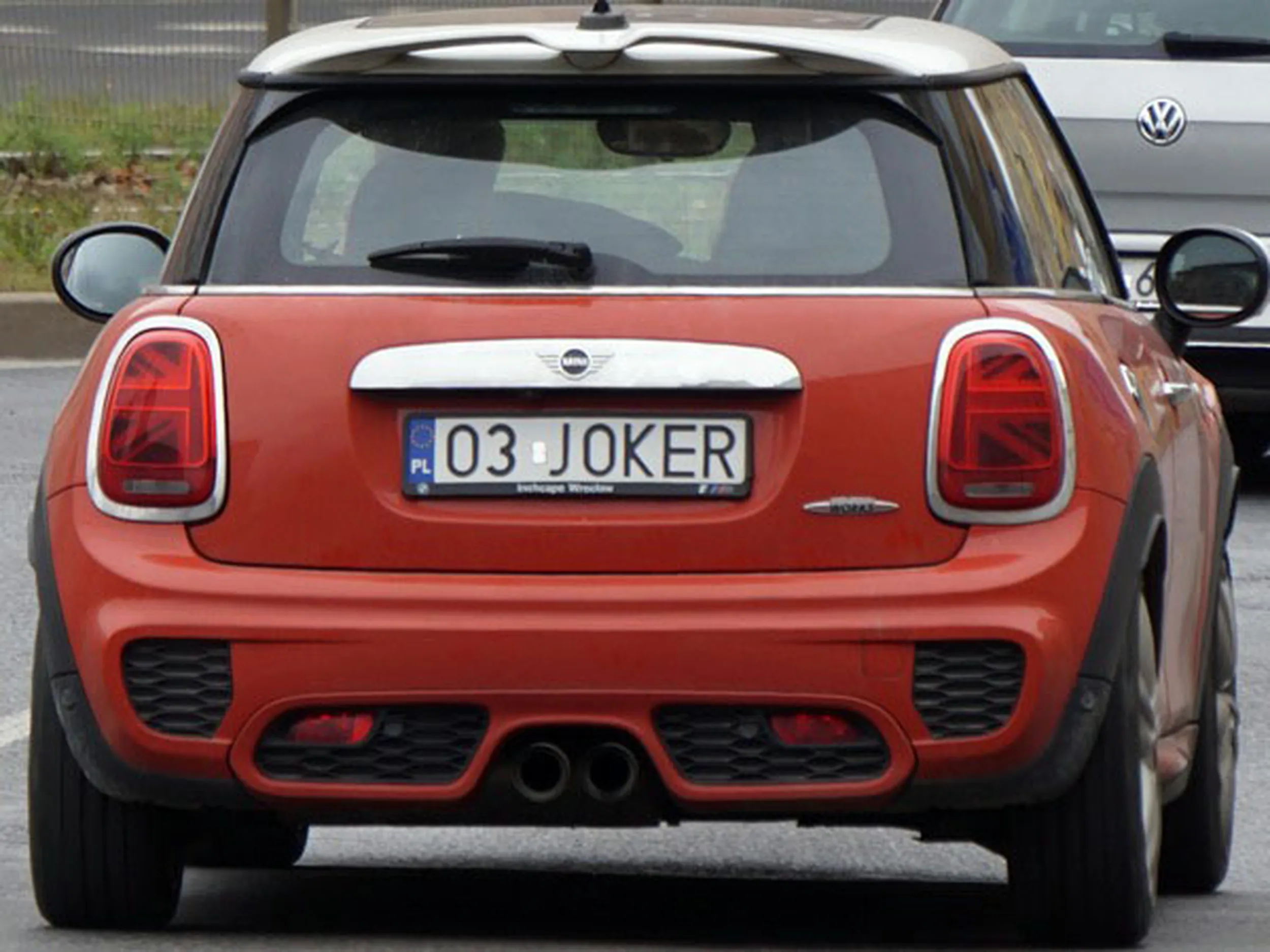 Fajny numer, blacha O3 JOKER