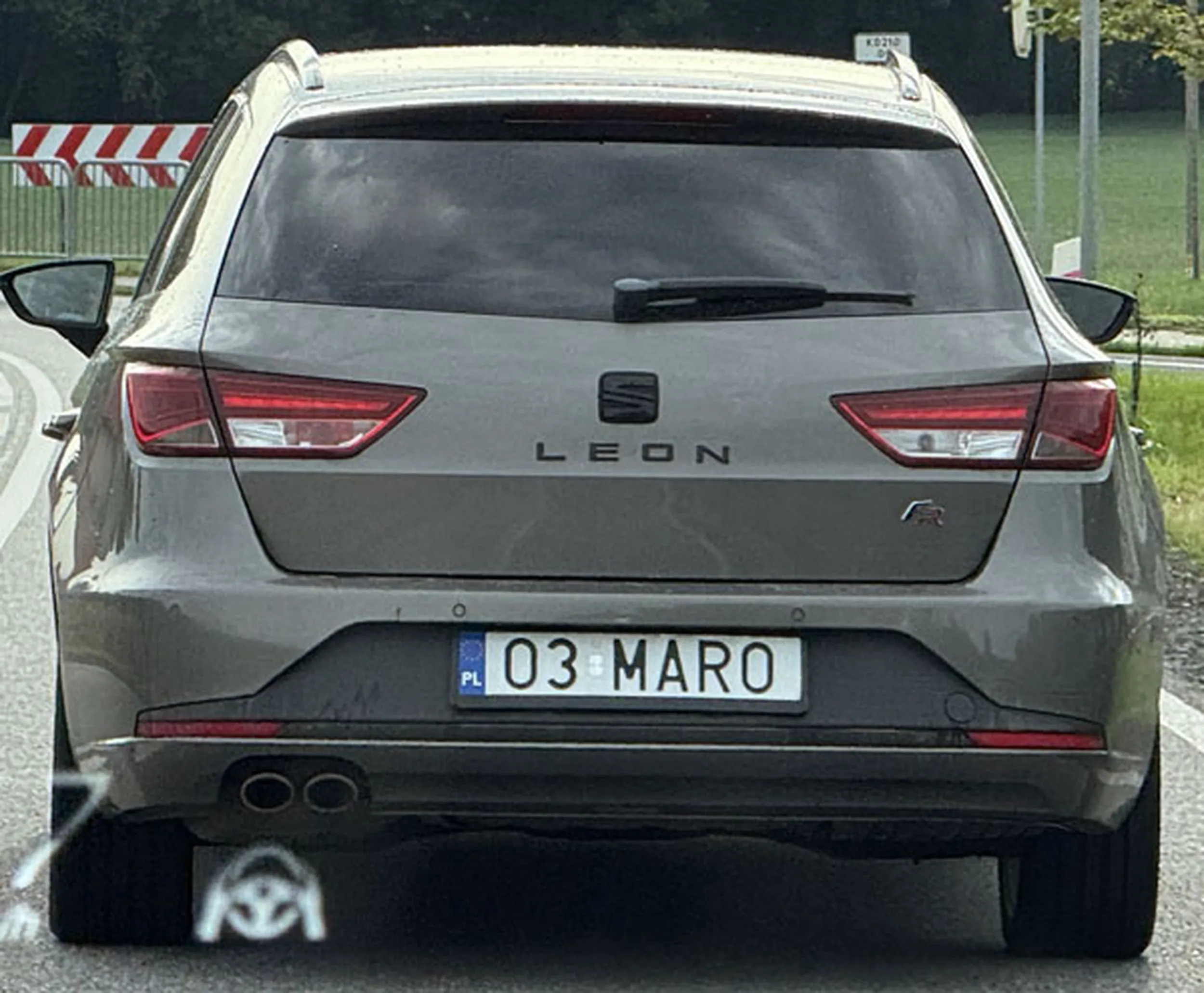 Fajny numer, blacha O3 MARO