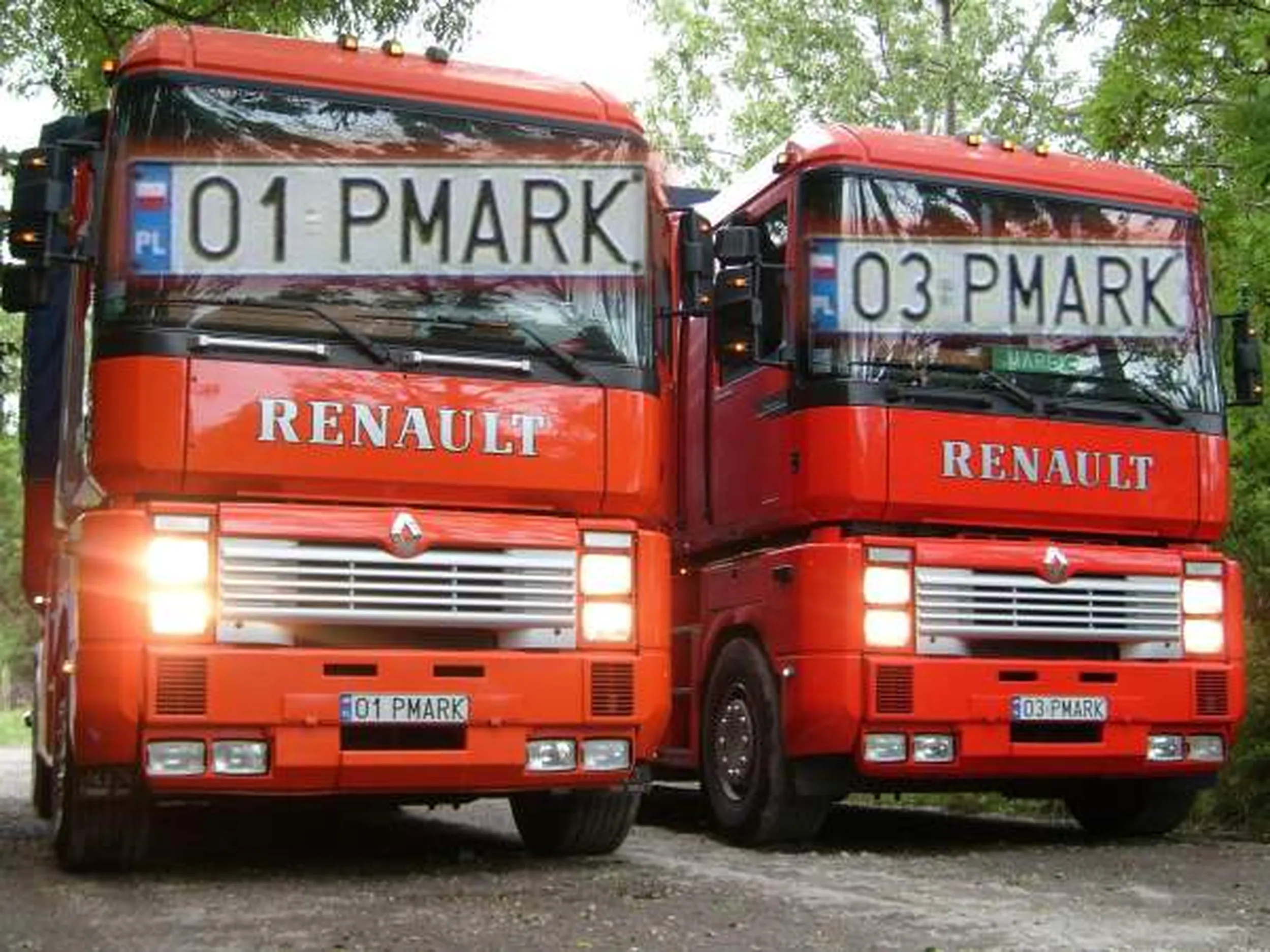 Fajny numer, blacha O3 PMARK