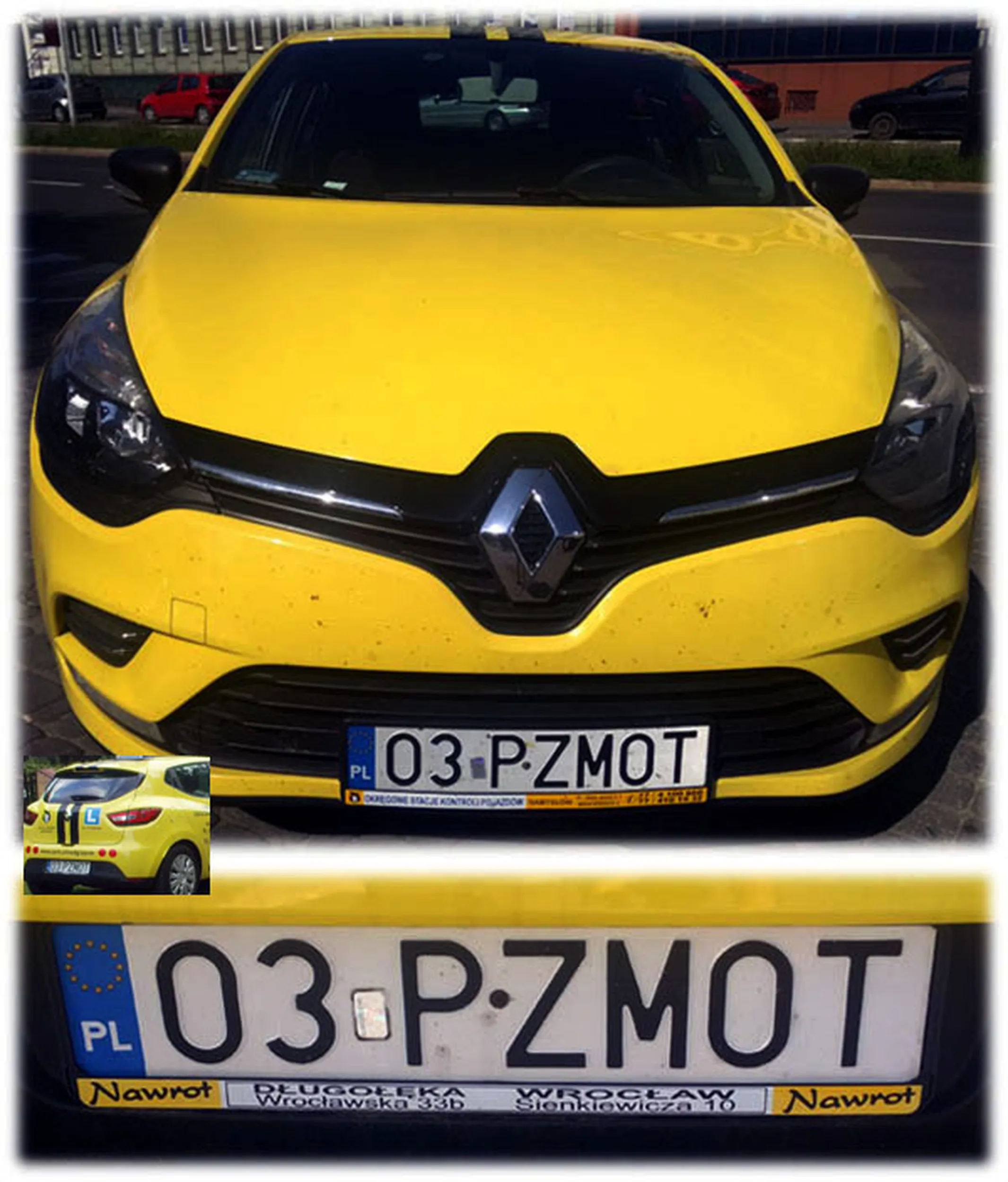 Fajny numer, blacha O3 PZMOT