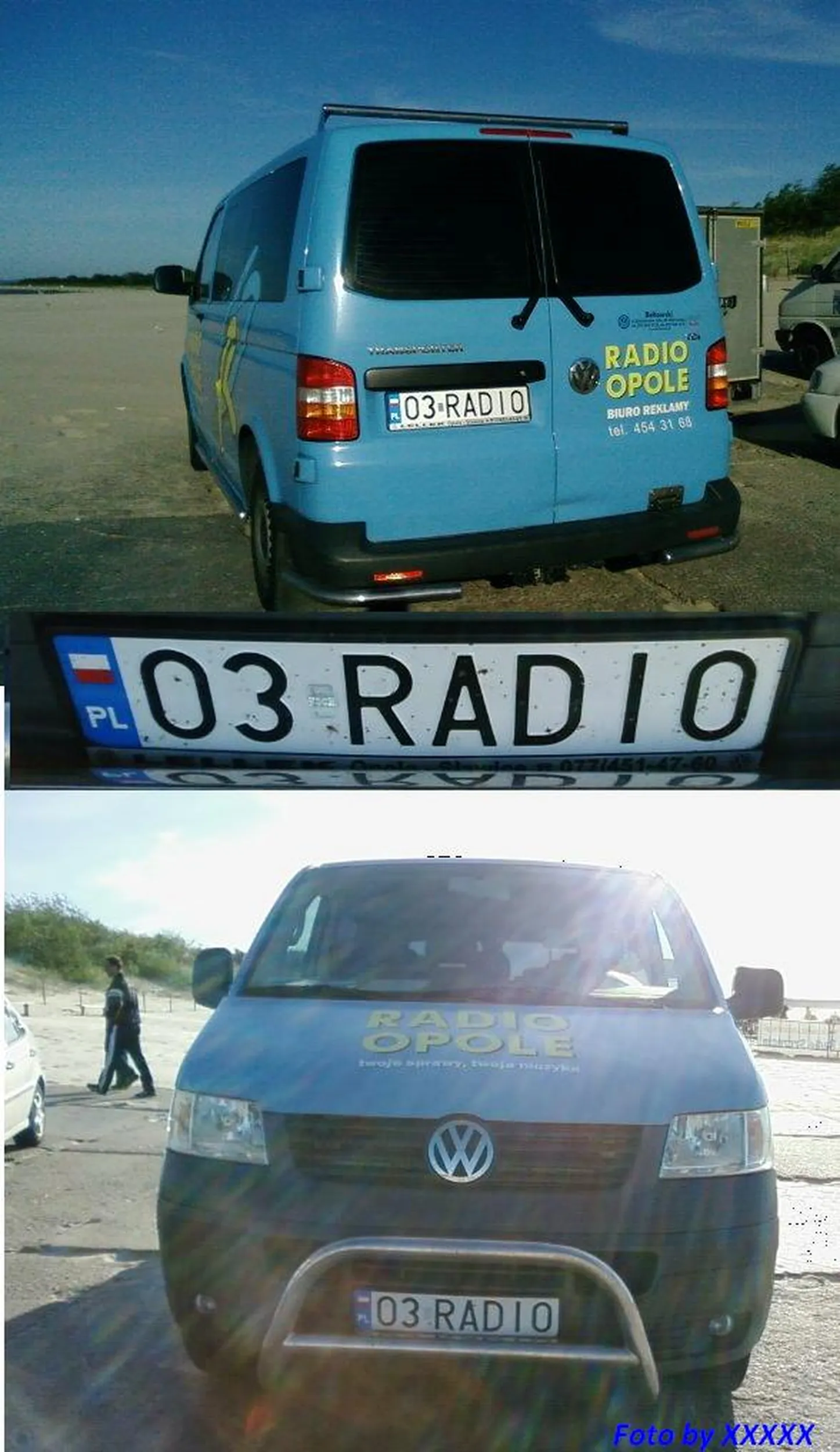 Fajny numer, blacha O3 RADIO