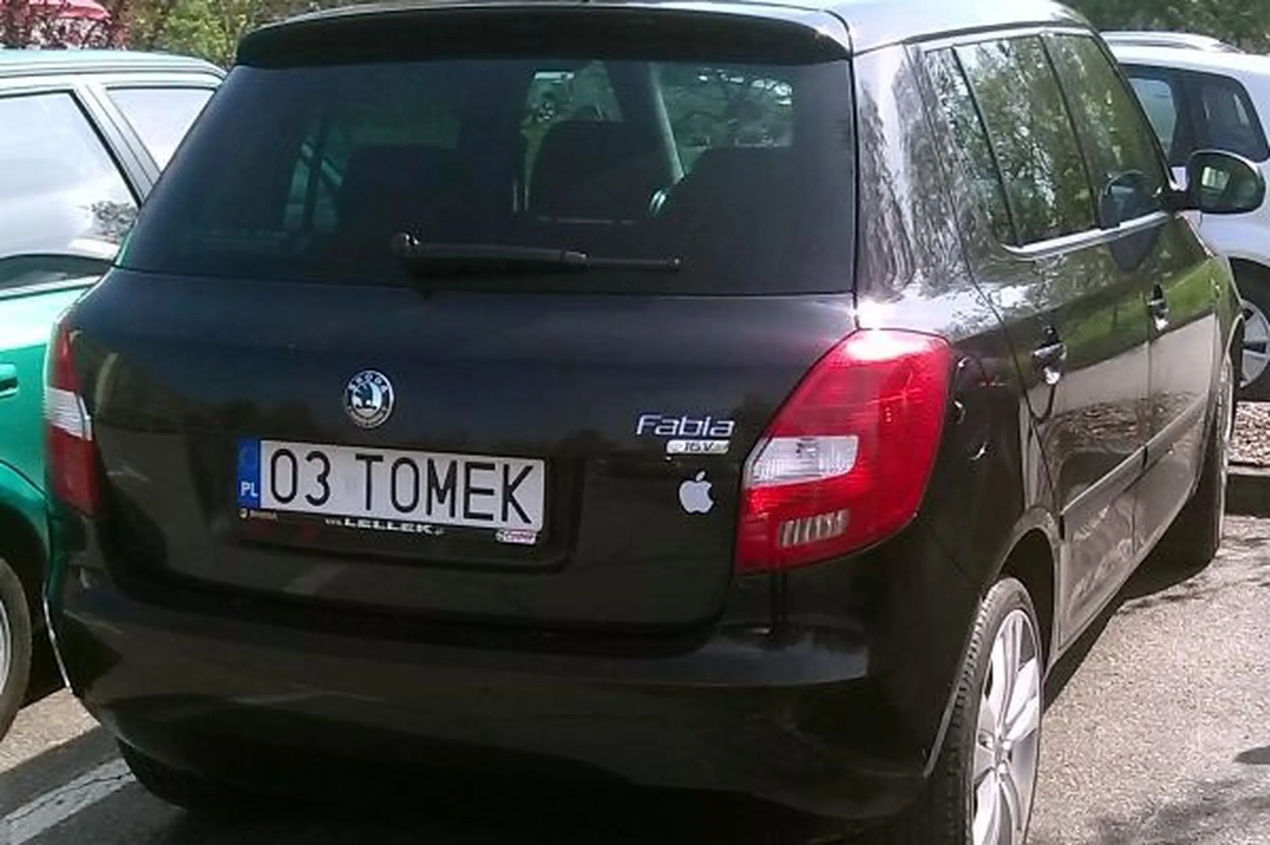 Fajny numer, blacha O3 TOMEK