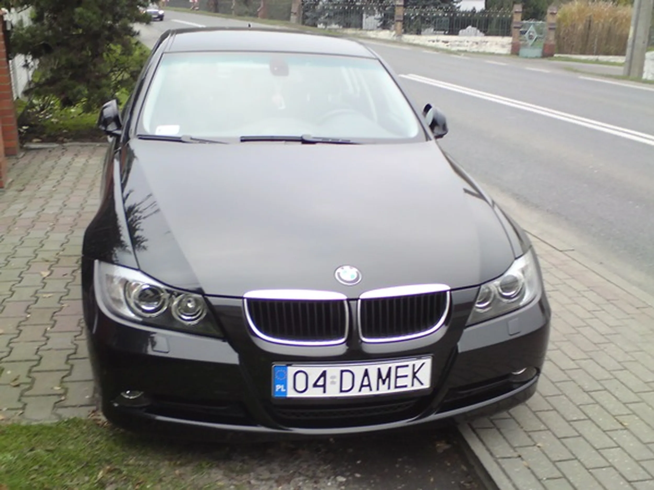 Fajny numer, blacha O4 DAMEK