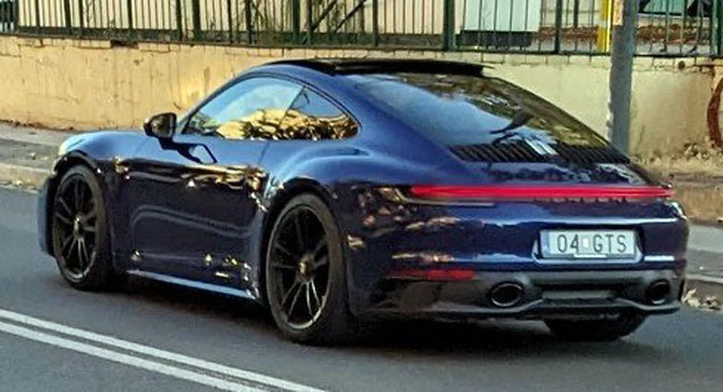 Fajny numer, blacha O4 GTS