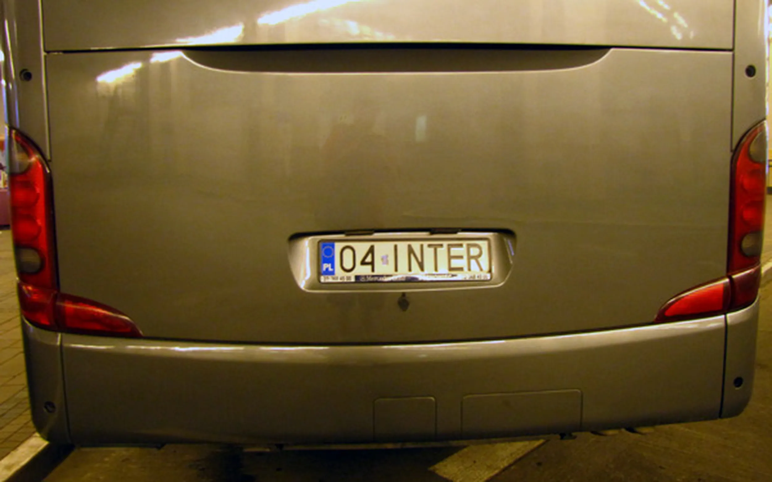 Fajny numer, blacha O4 INTER