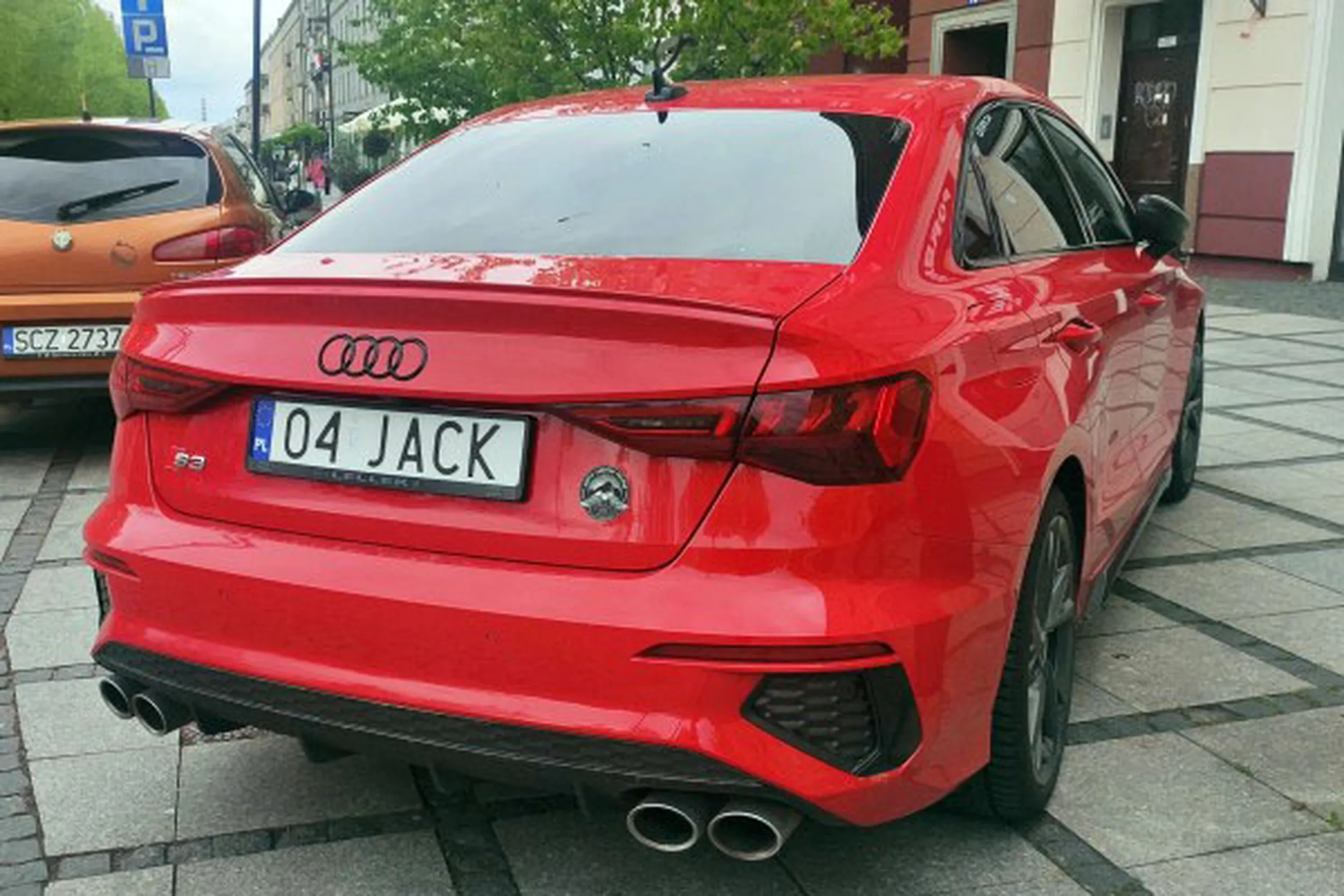 Fajny numer, blacha O4 JACK