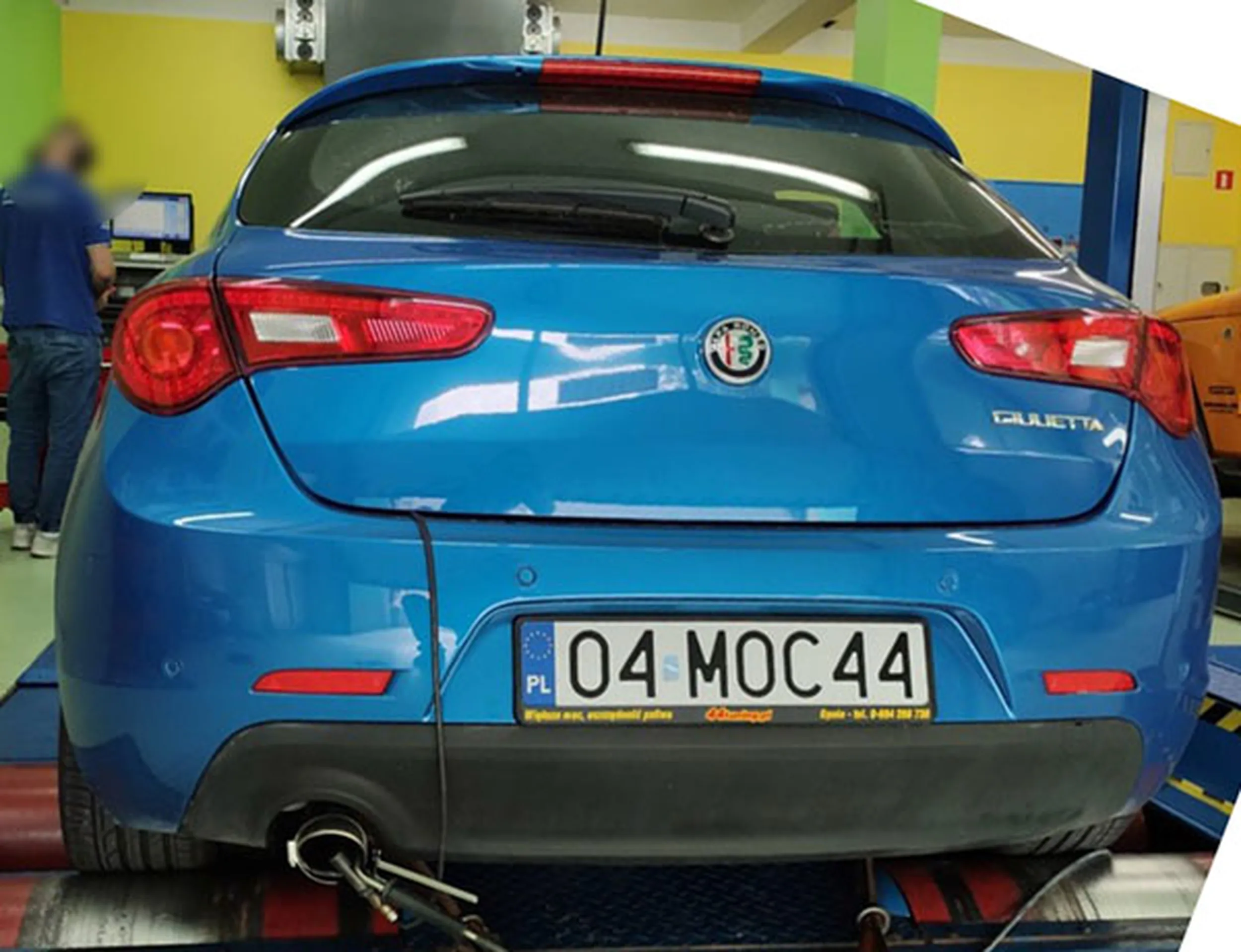 Fajny numer, blacha O4 MOC44