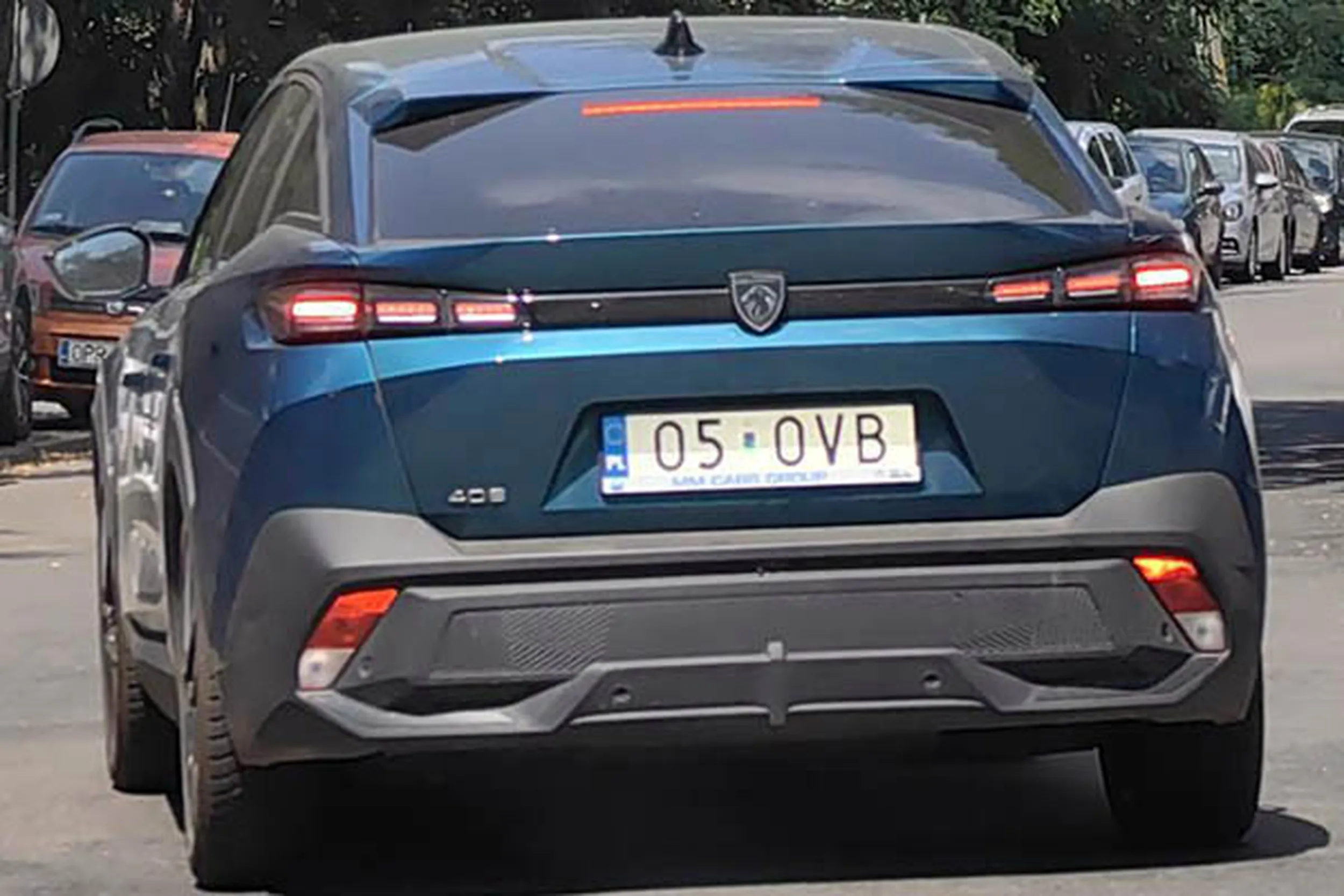 Fajny numer, blacha O5 OVB