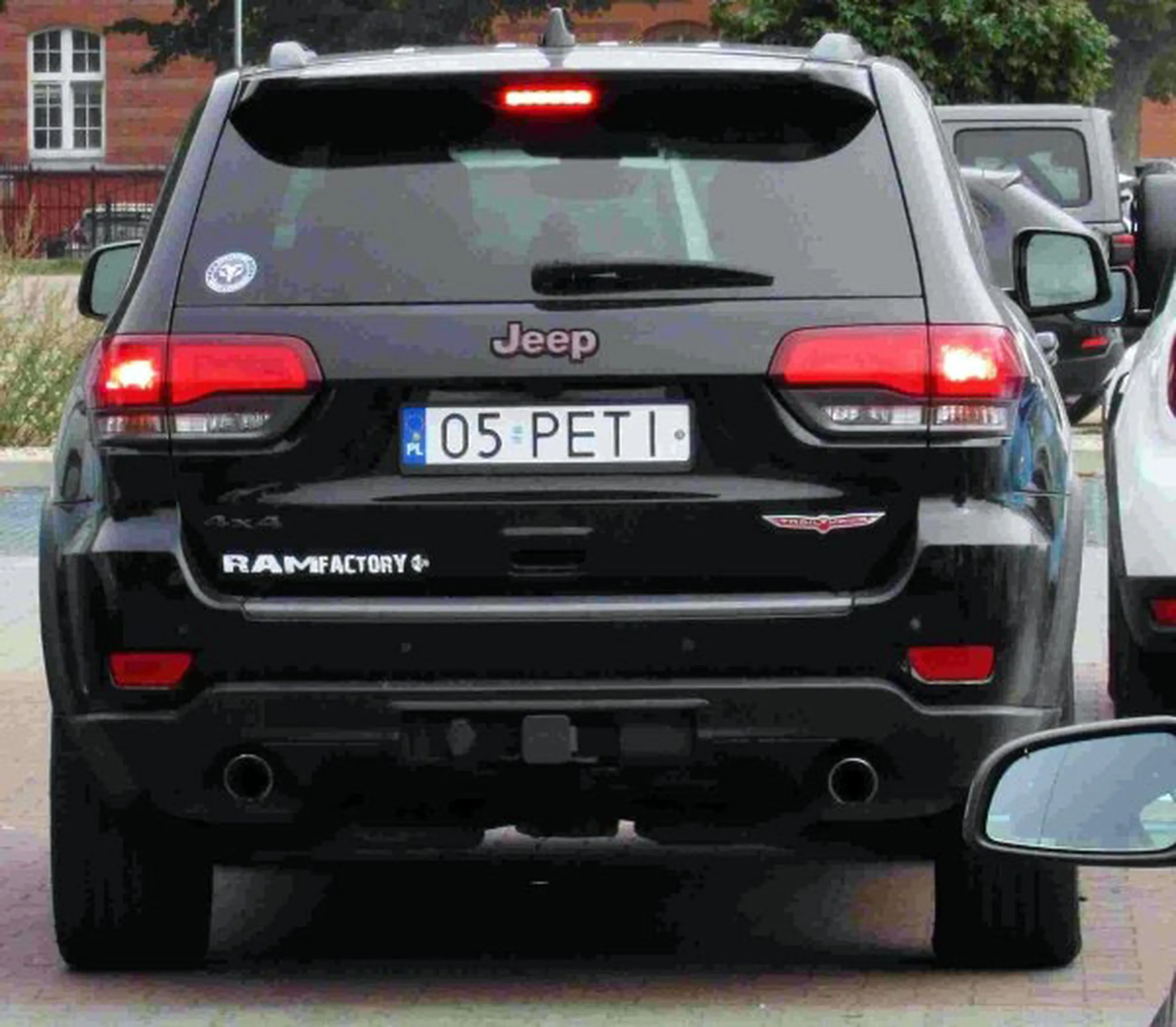 Fajny numer, blacha O5 PETI