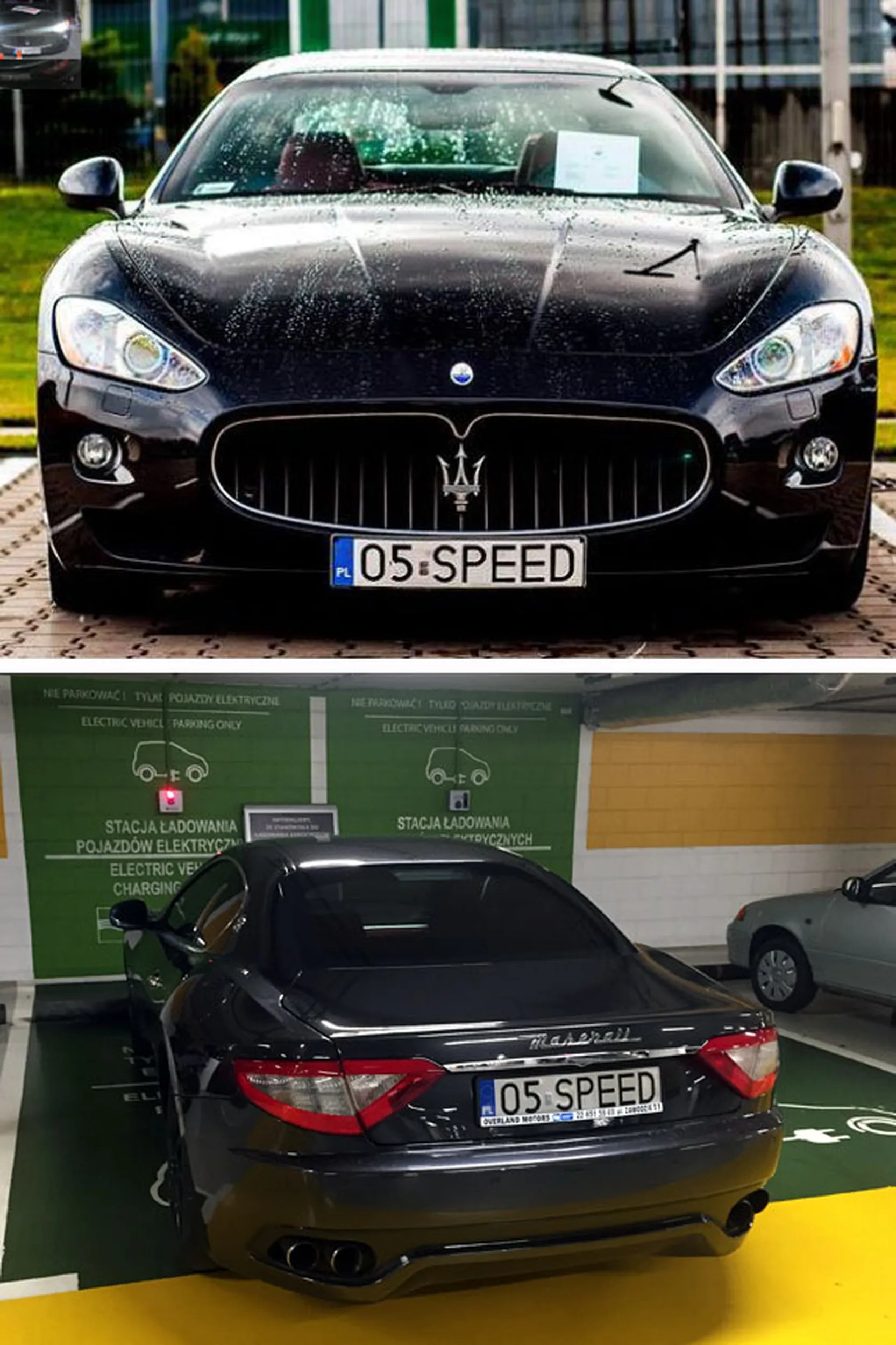 Fajny numer, blacha O5 SPEED