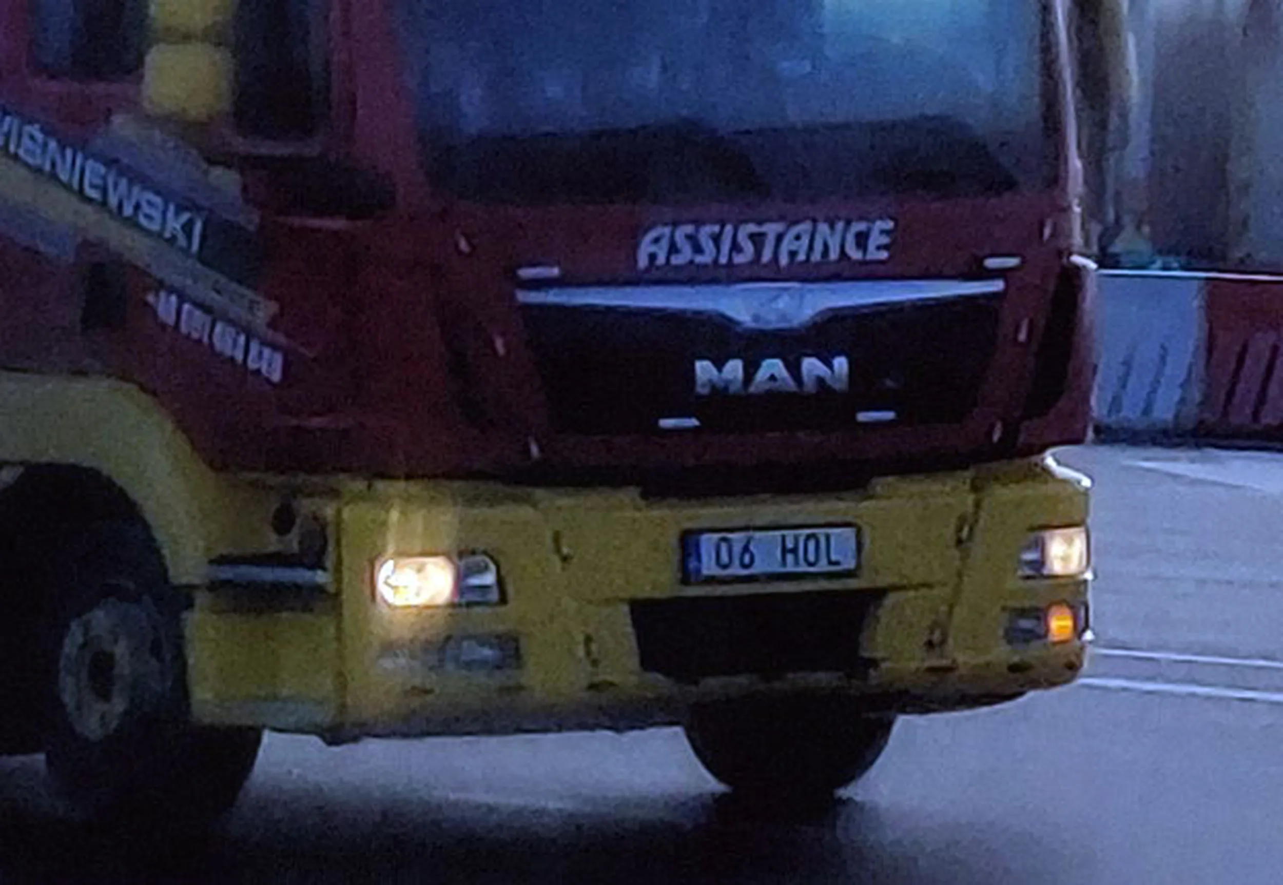 Fajny numer, blacha O6 HOL