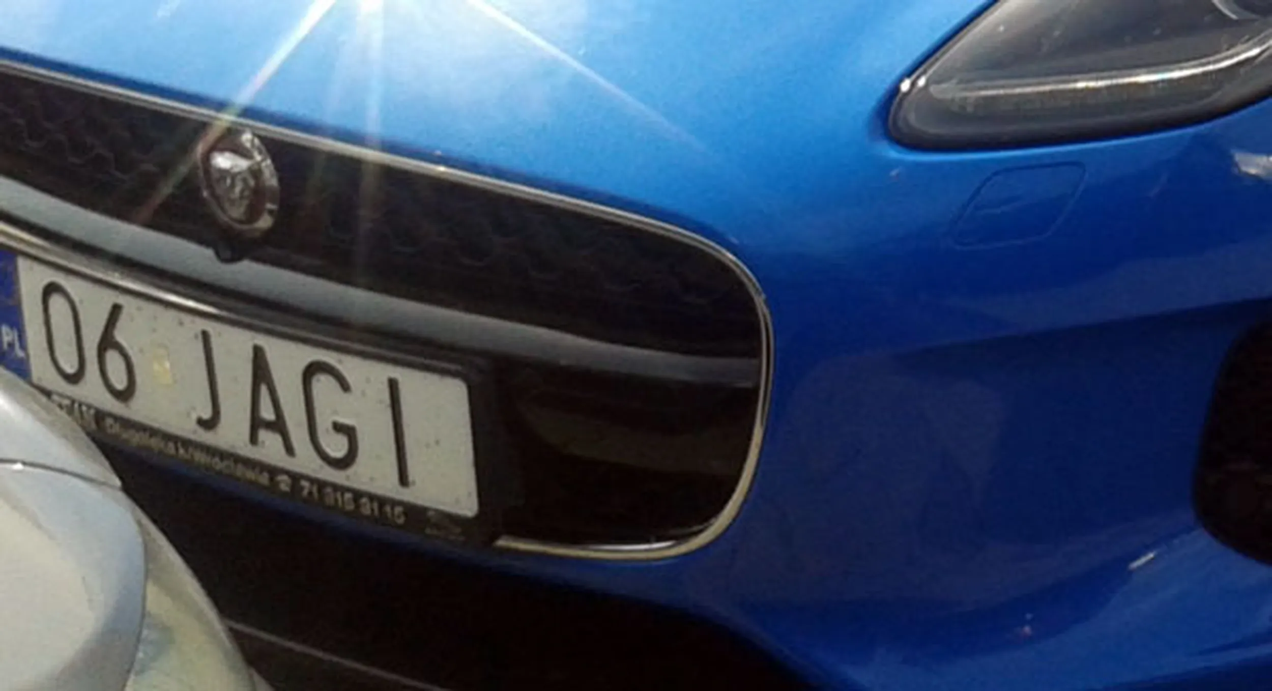 Fajny numer, blacha O6 JAGI