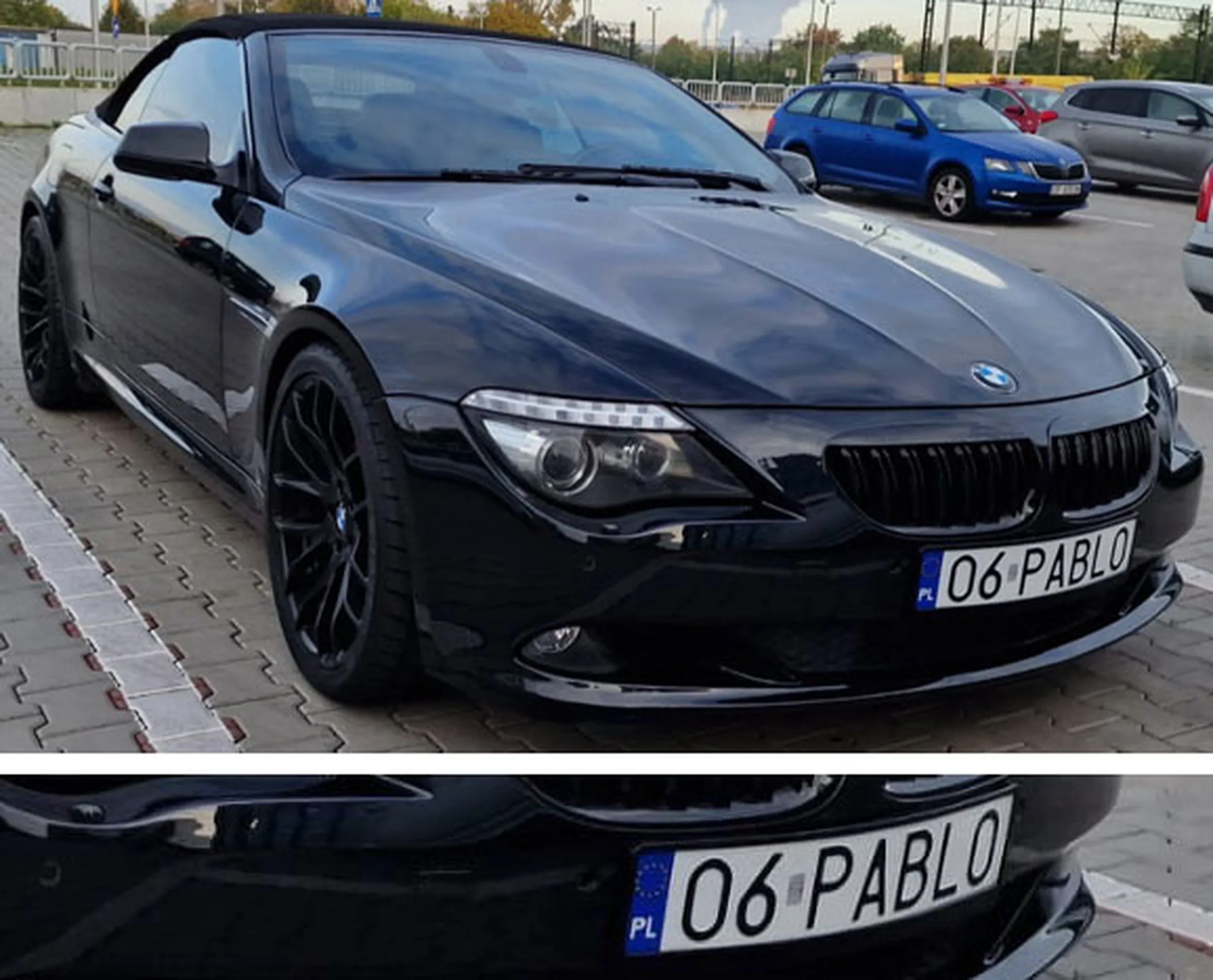 Fajny numer, blacha O6 PABLO