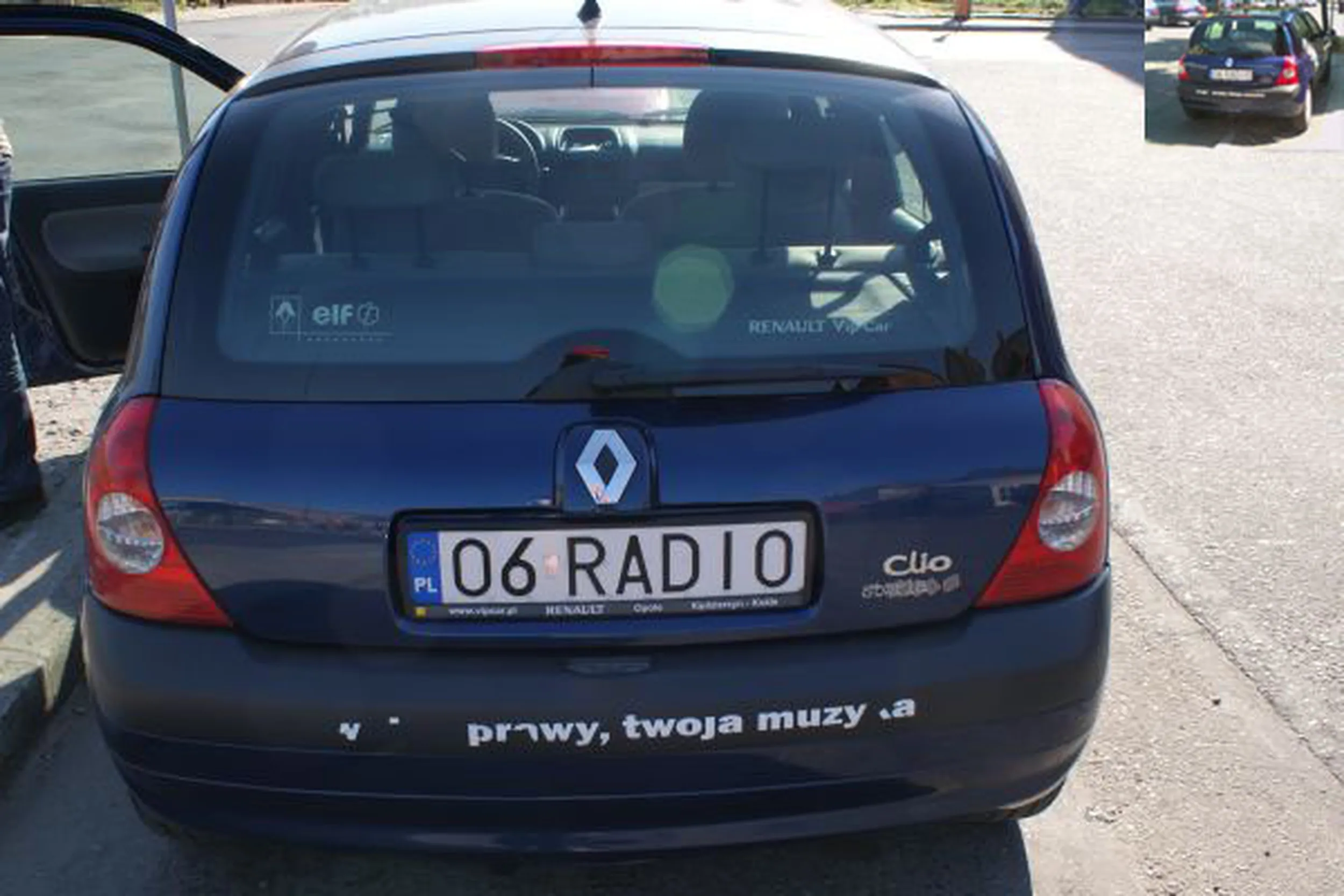 Fajny numer, blacha O6 RADIO