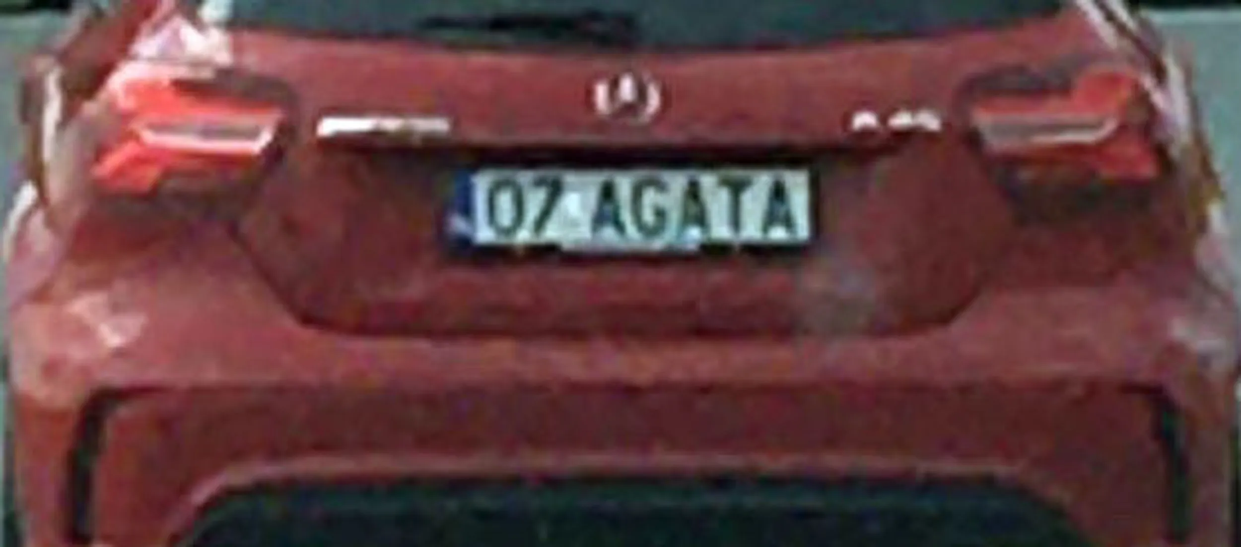 Fajny numer, blacha O7 AGATA