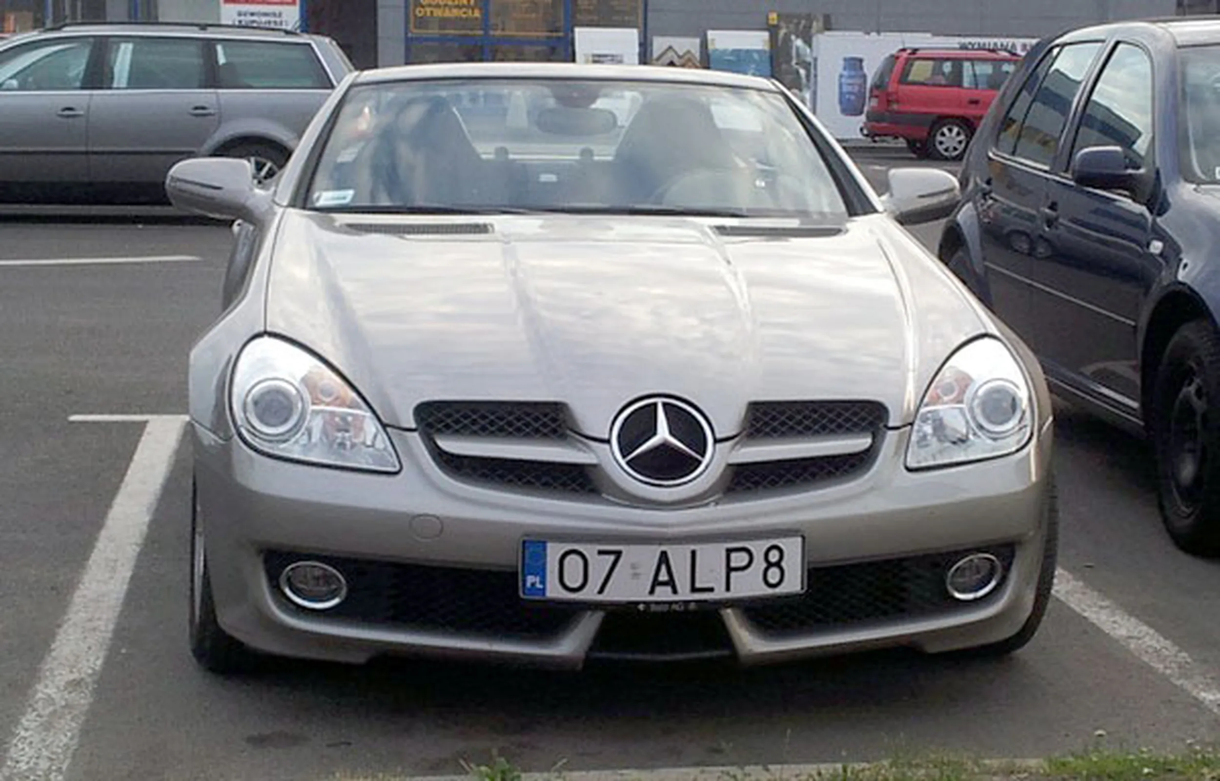 Fajny numer, blacha O7 ALP8