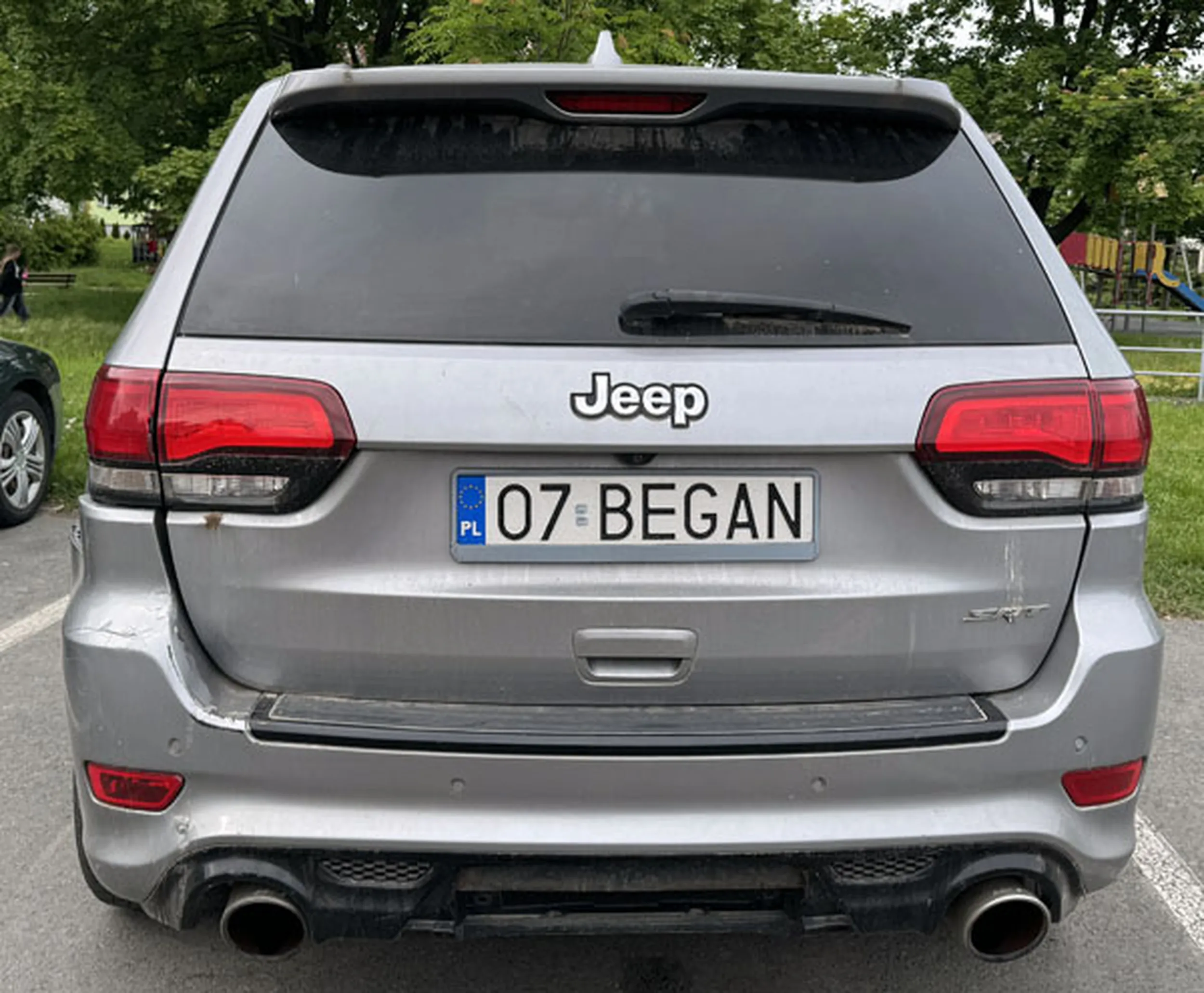 Fajny numer, blacha O7 BEGAN