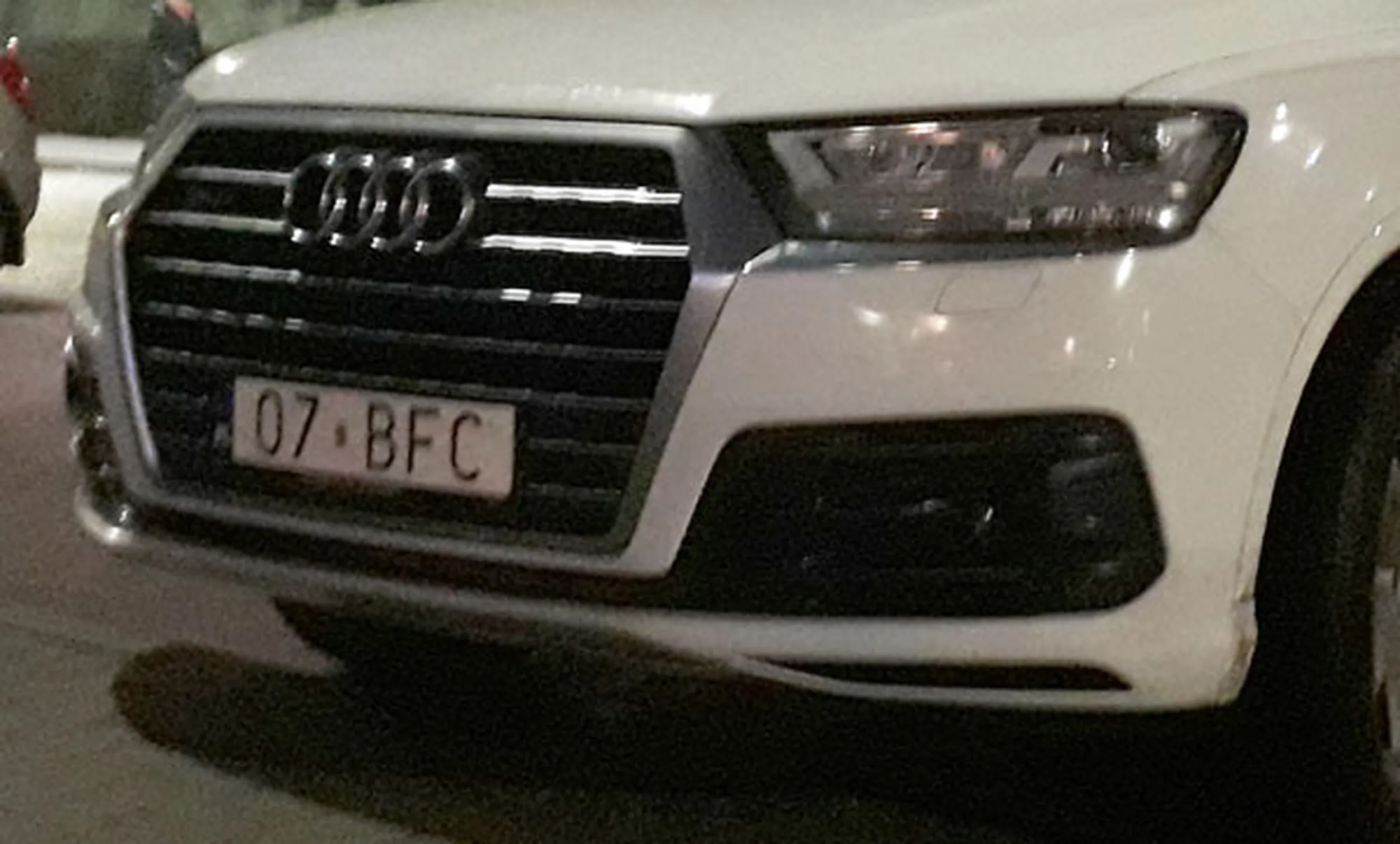 Fajny numer, blacha O7 BFC