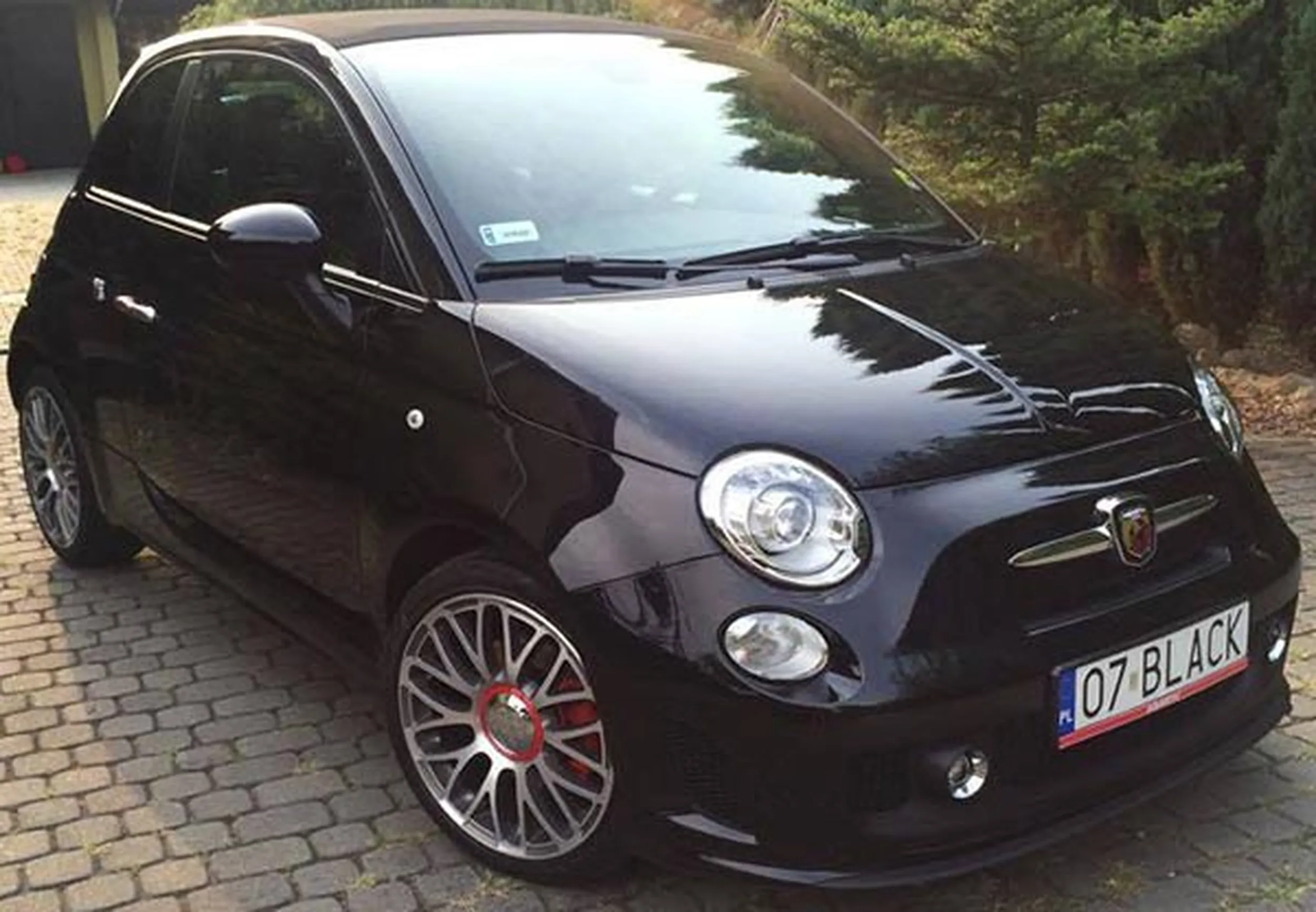 Fajny numer, blacha O7 BLACK