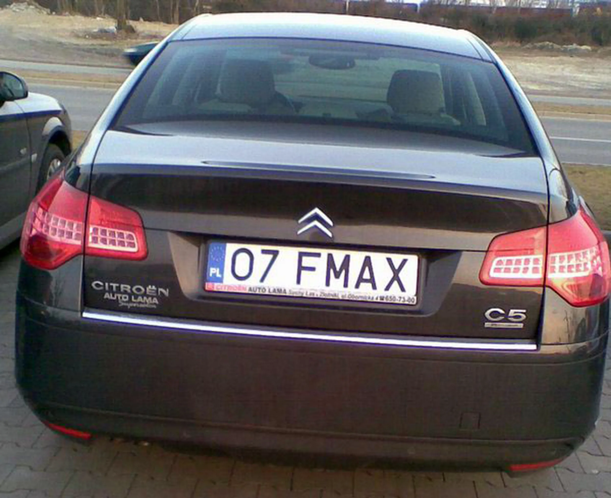 Fajny numer, blacha O7 FMAX