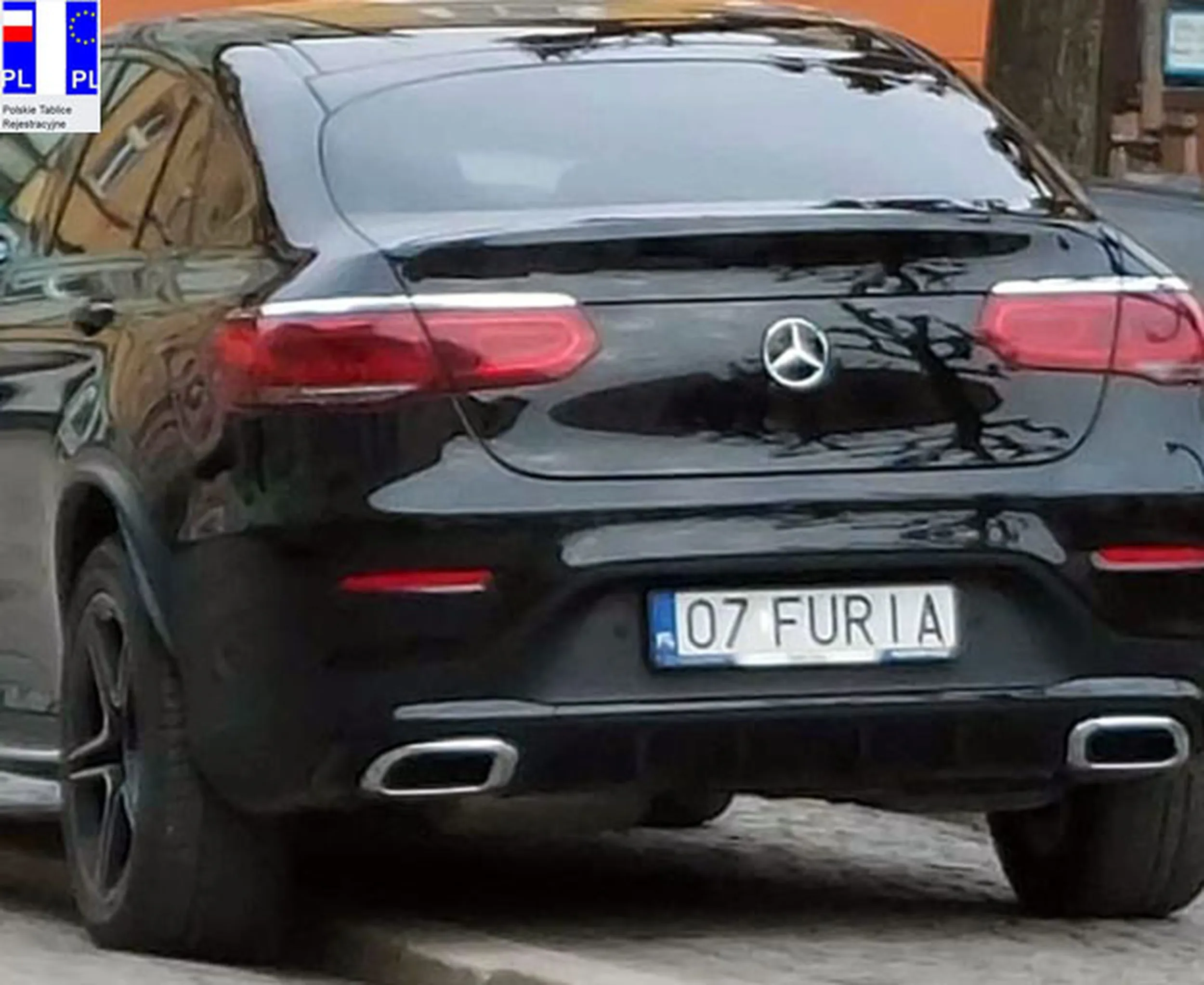 Fajny numer, blacha O7 FURIA