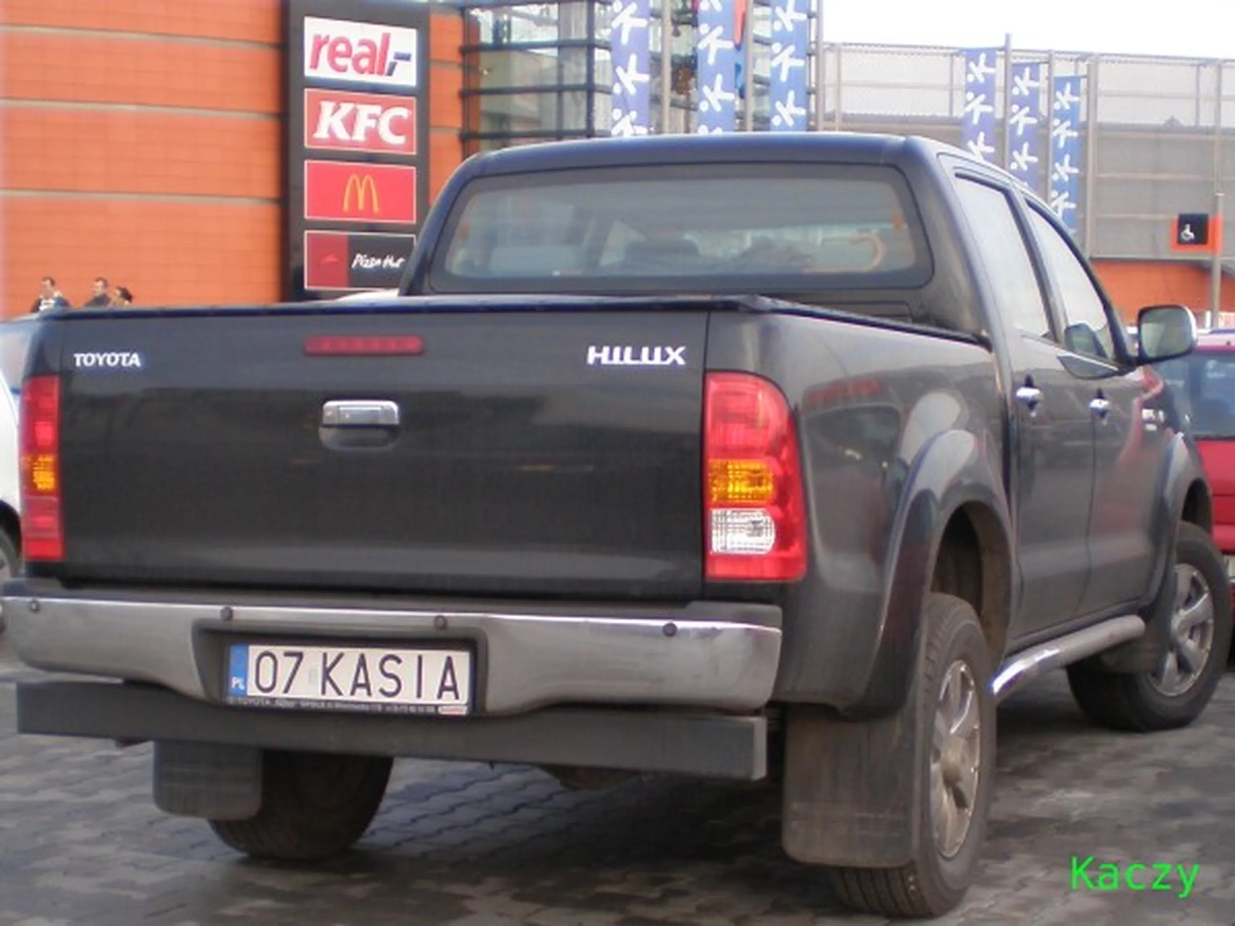 Fajny numer, blacha O7 KASIA