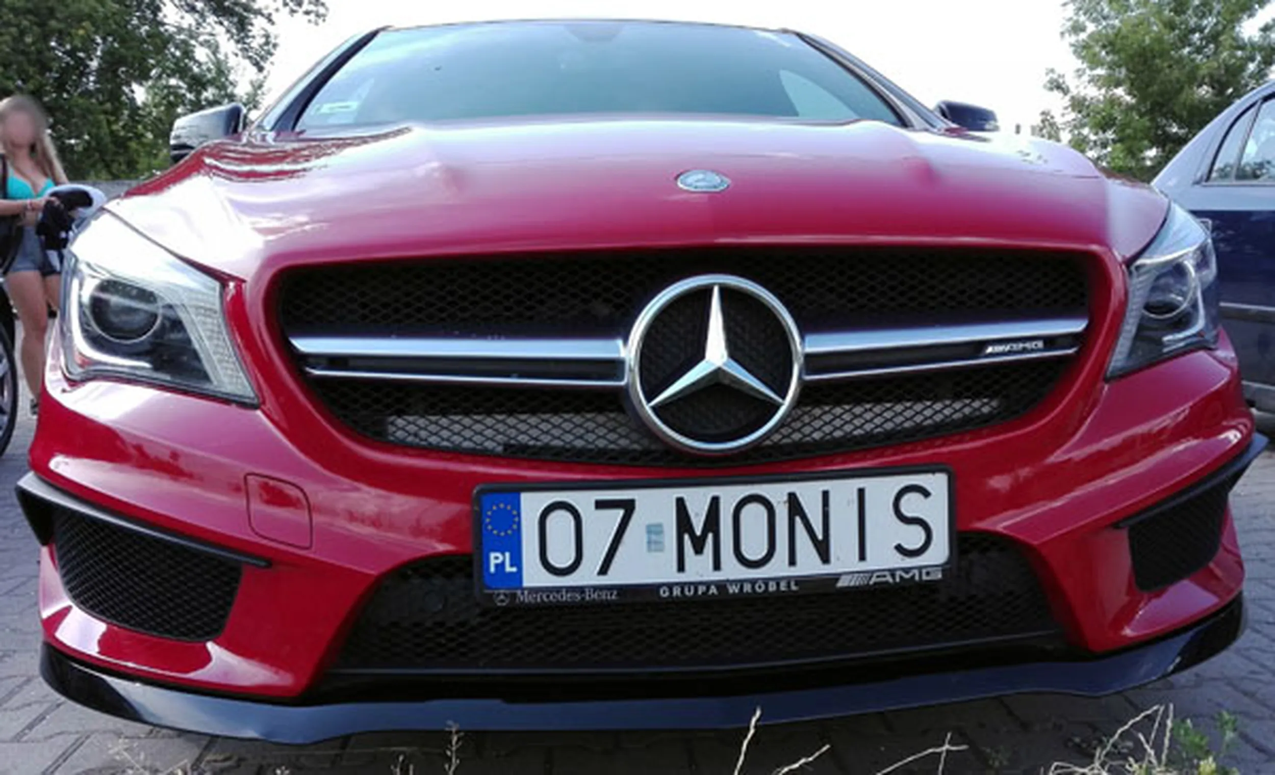 Fajny numer, blacha O7 MONIS