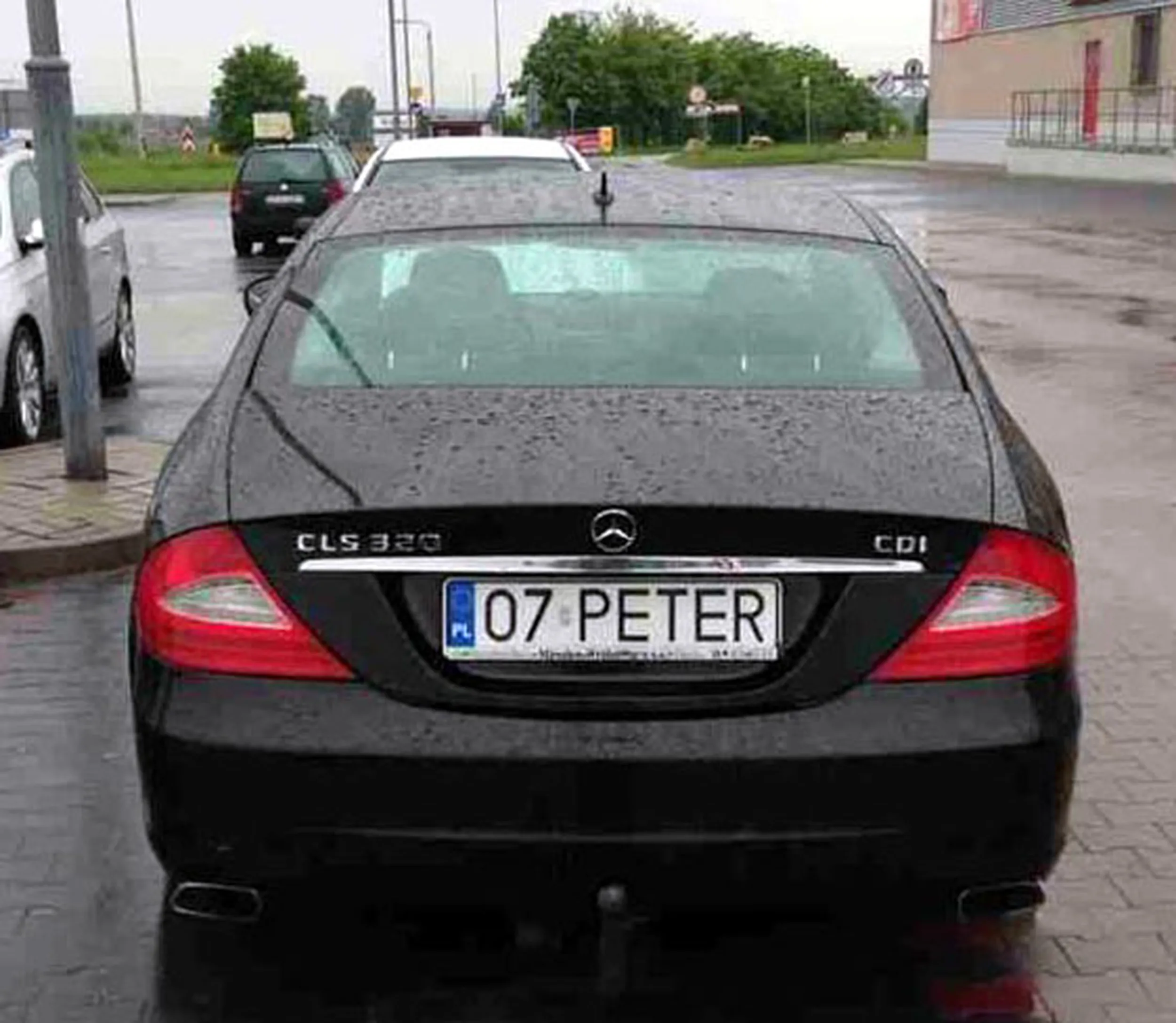 Fajny numer, blacha O7 PETER