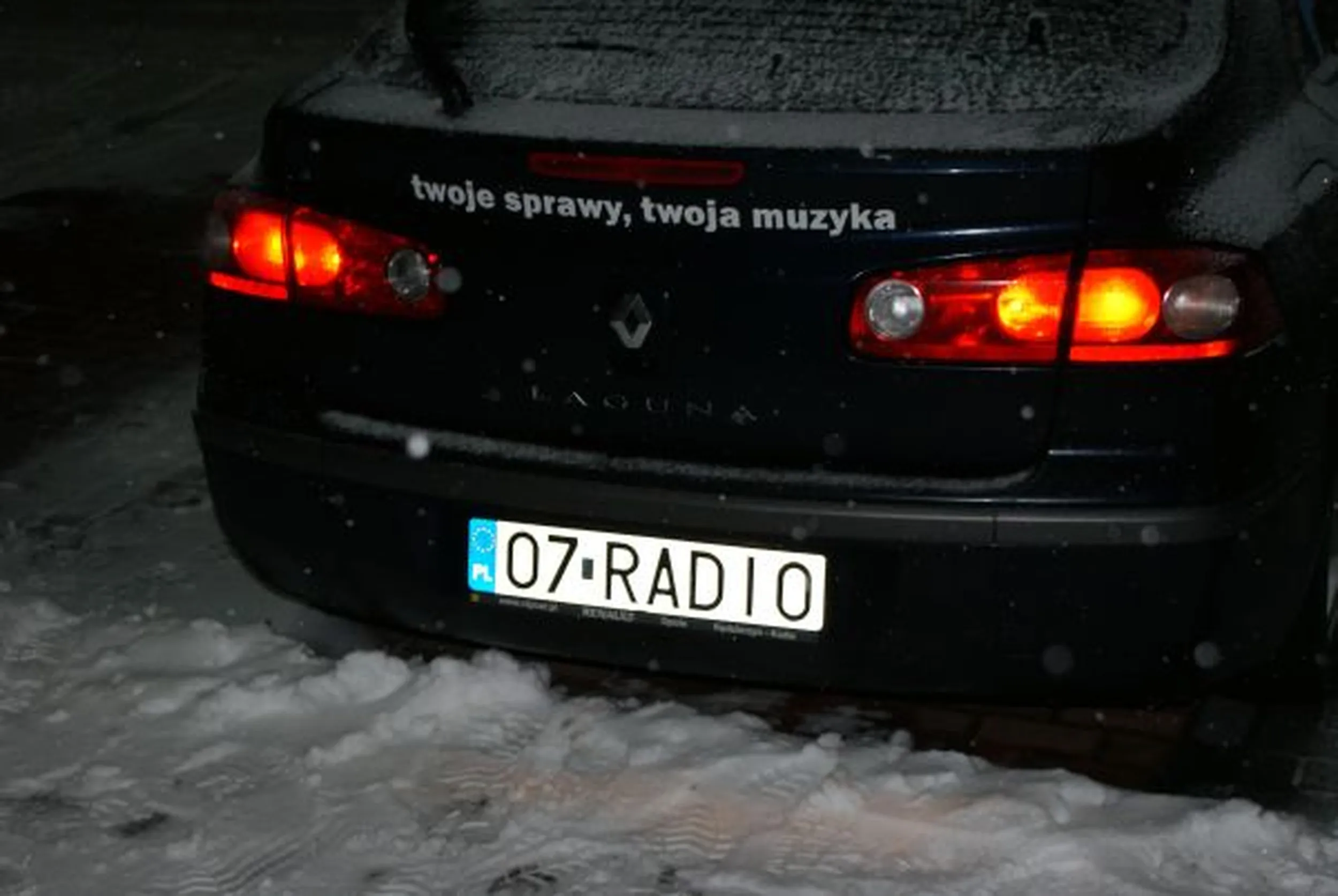 Fajny numer, blacha O7 RADIO