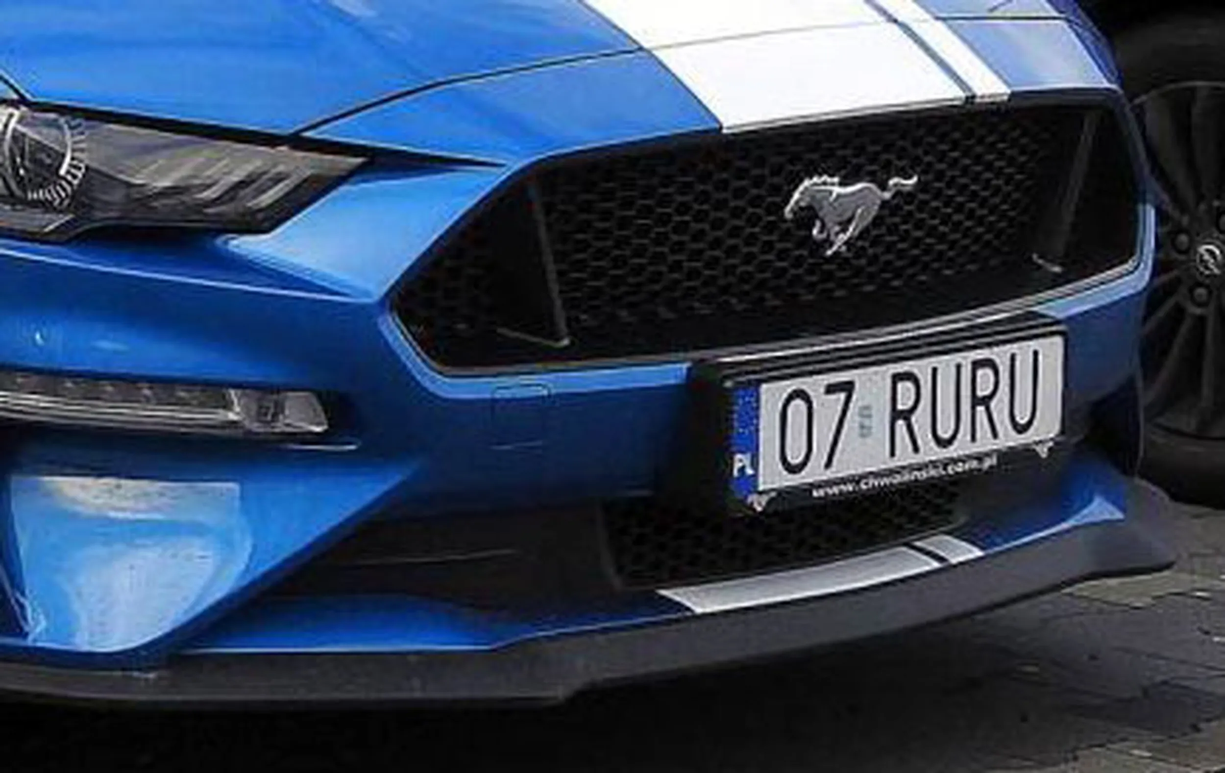 Fajny numer, blacha O7 RURU