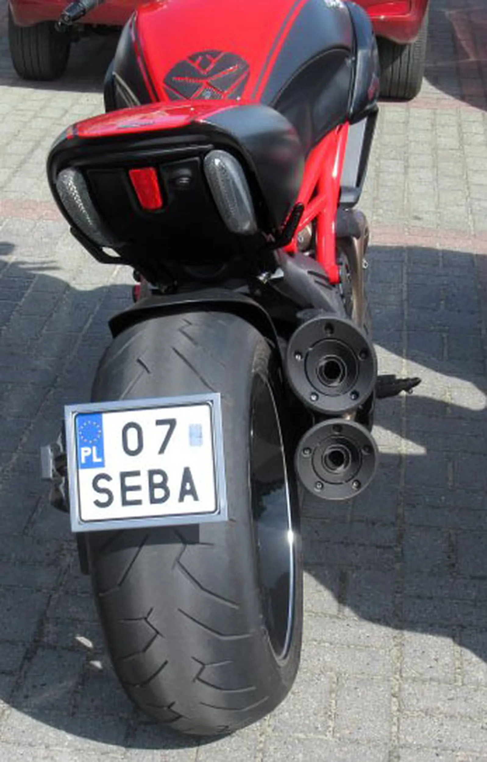 Fajny numer, blacha O7 SEBA