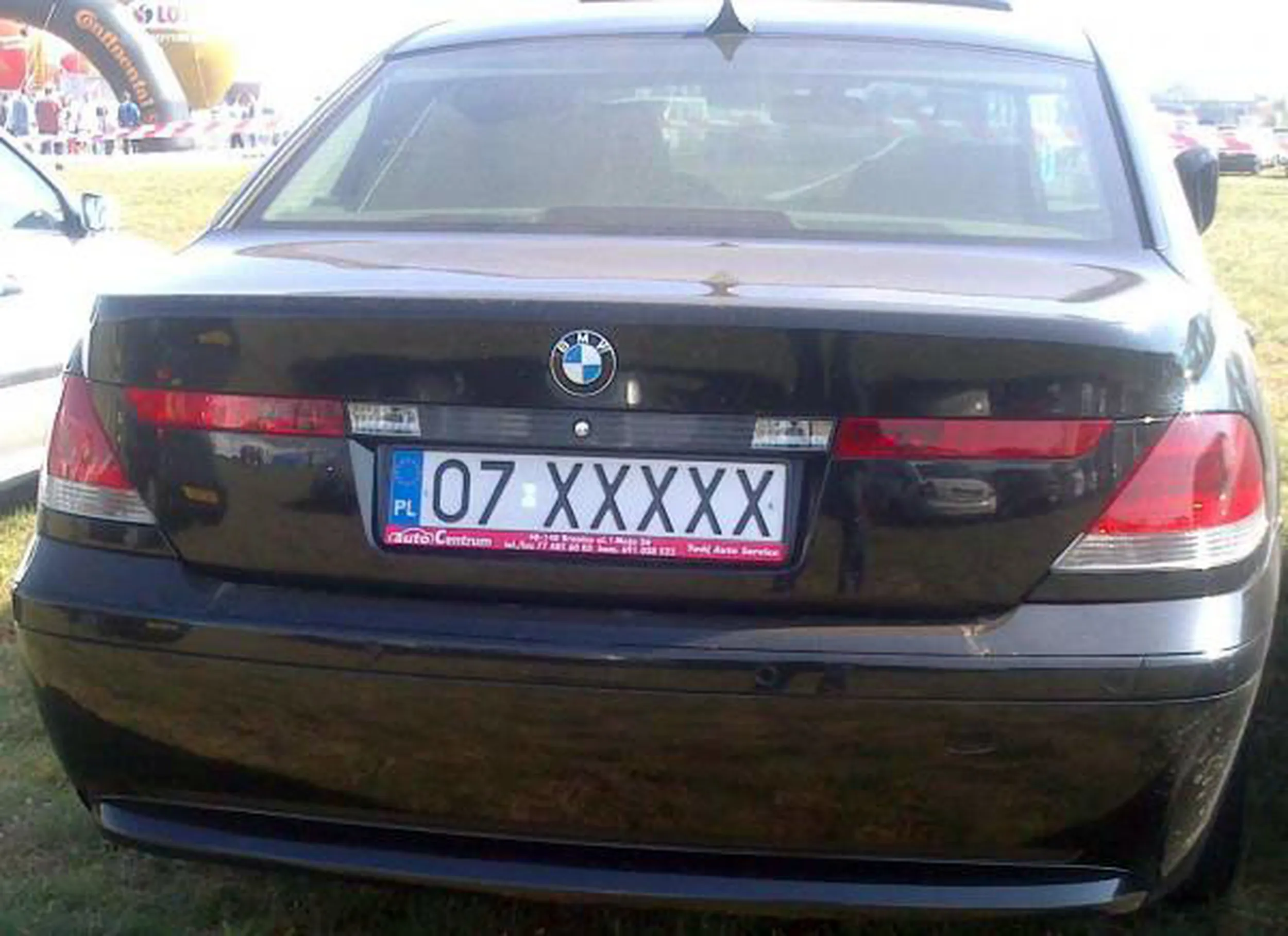 Fajny numer, blacha O7 XXXXX