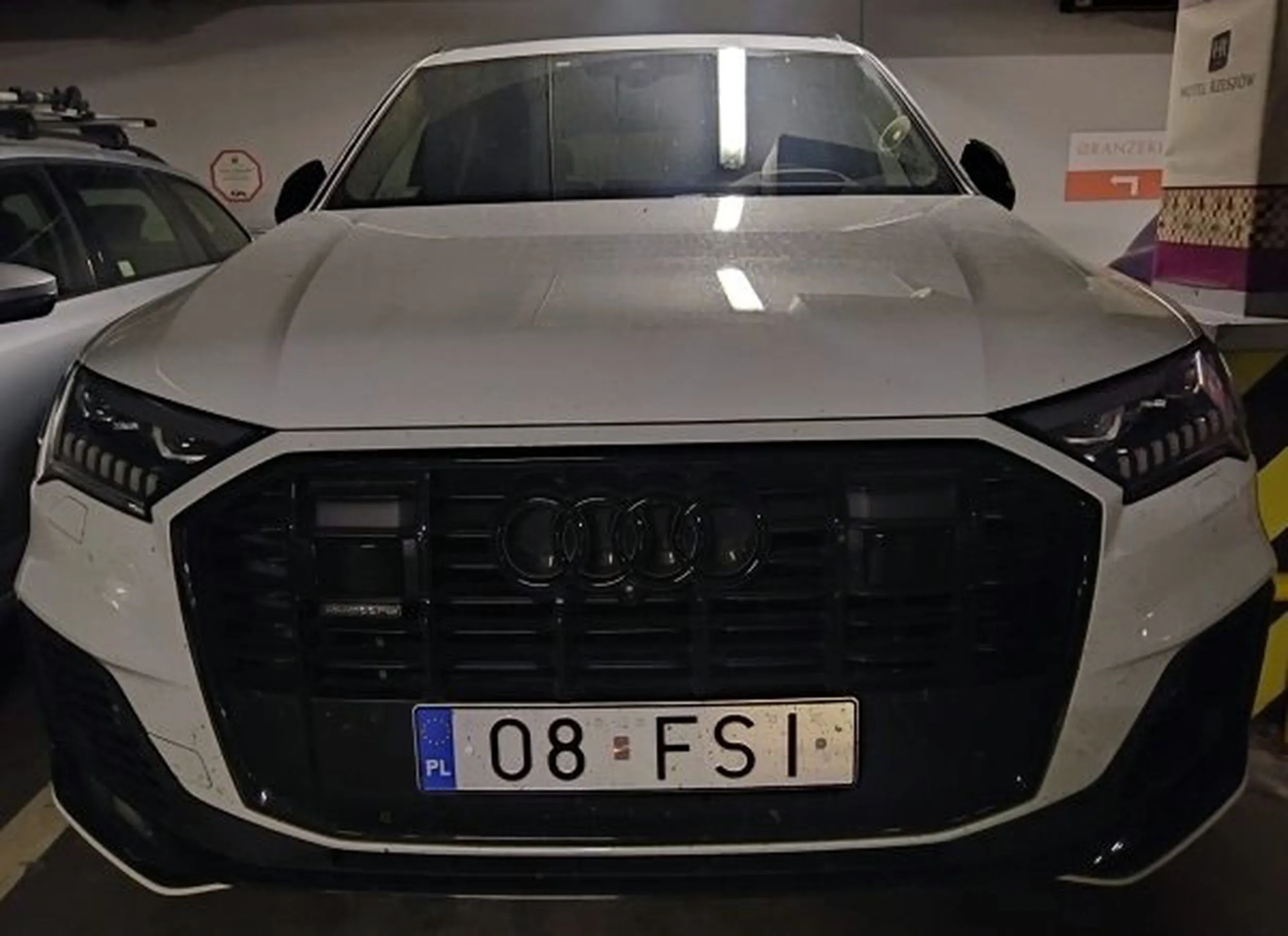 Fajny numer, blacha O8 FSI