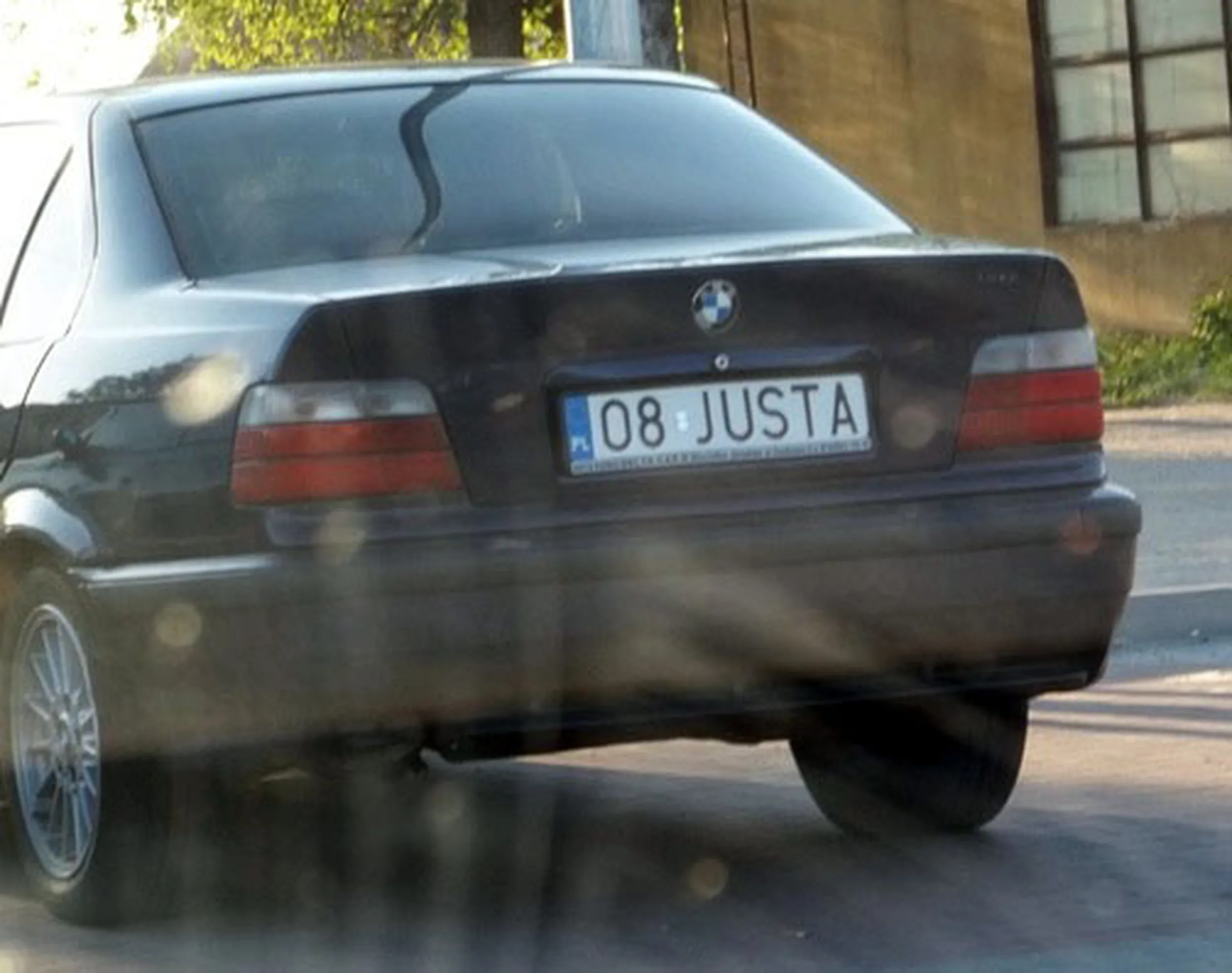 Fajny numer, blacha O8 JUSTA