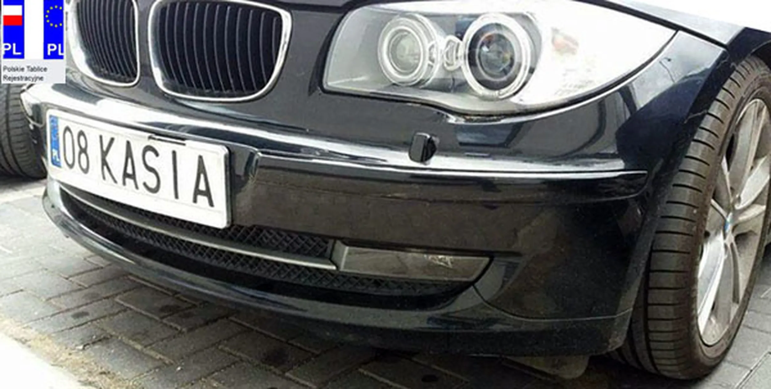 Fajny numer, blacha O8 KASIA