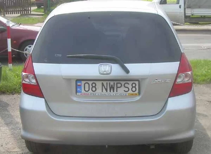 Fajny numer, blacha O8 NWPS8