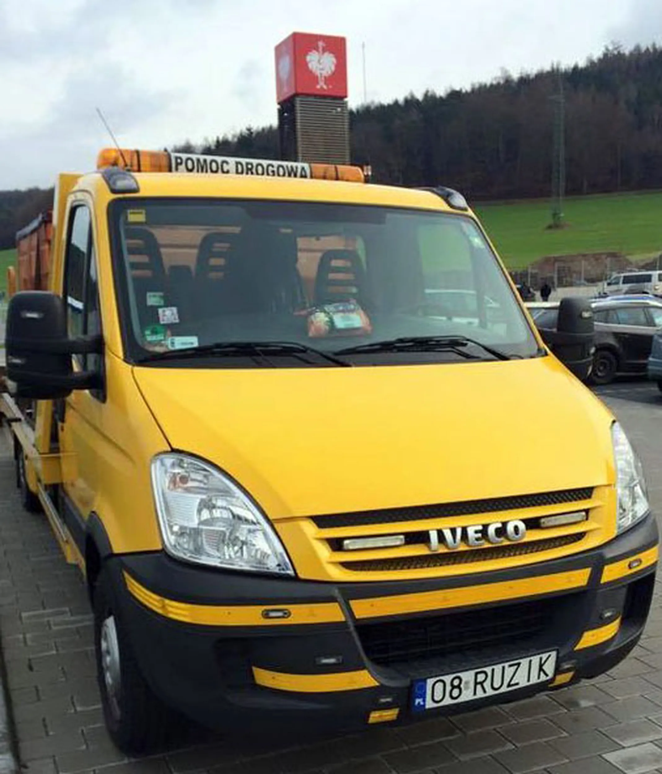 Fajny numer, blacha O8 RUZIK