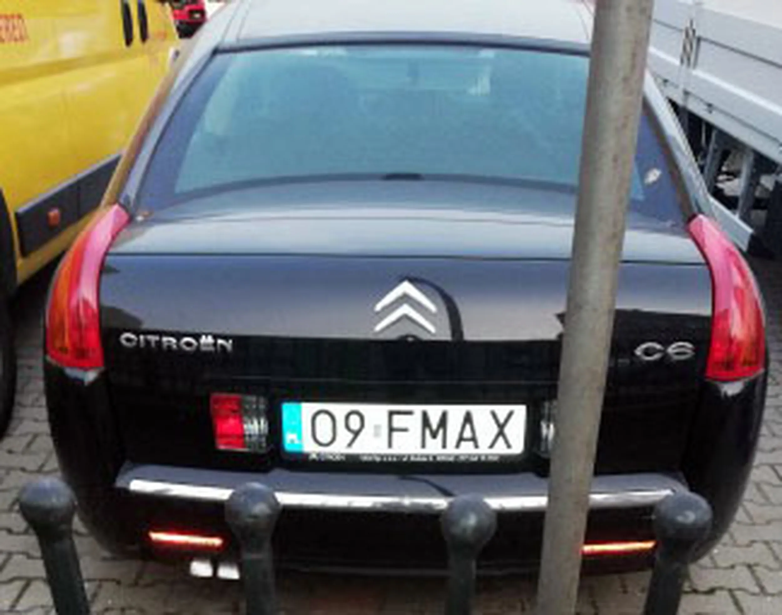 Fajny numer, blacha O9 FMAX