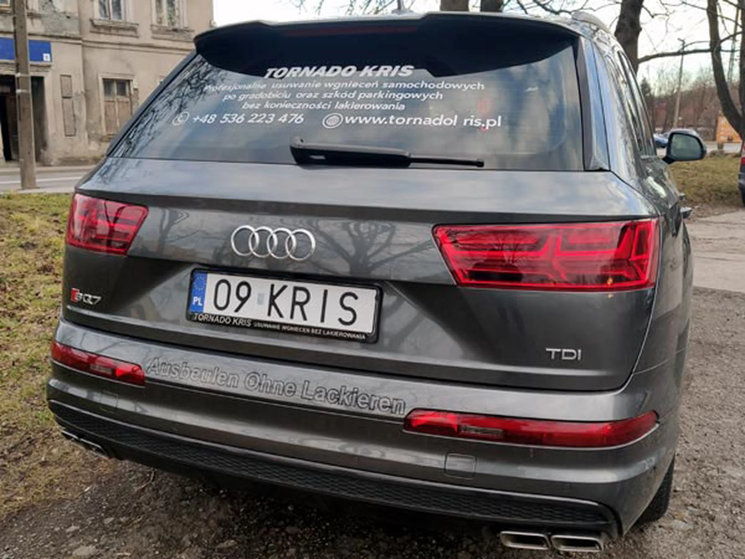 Fajny numer, blacha O9 KRIS