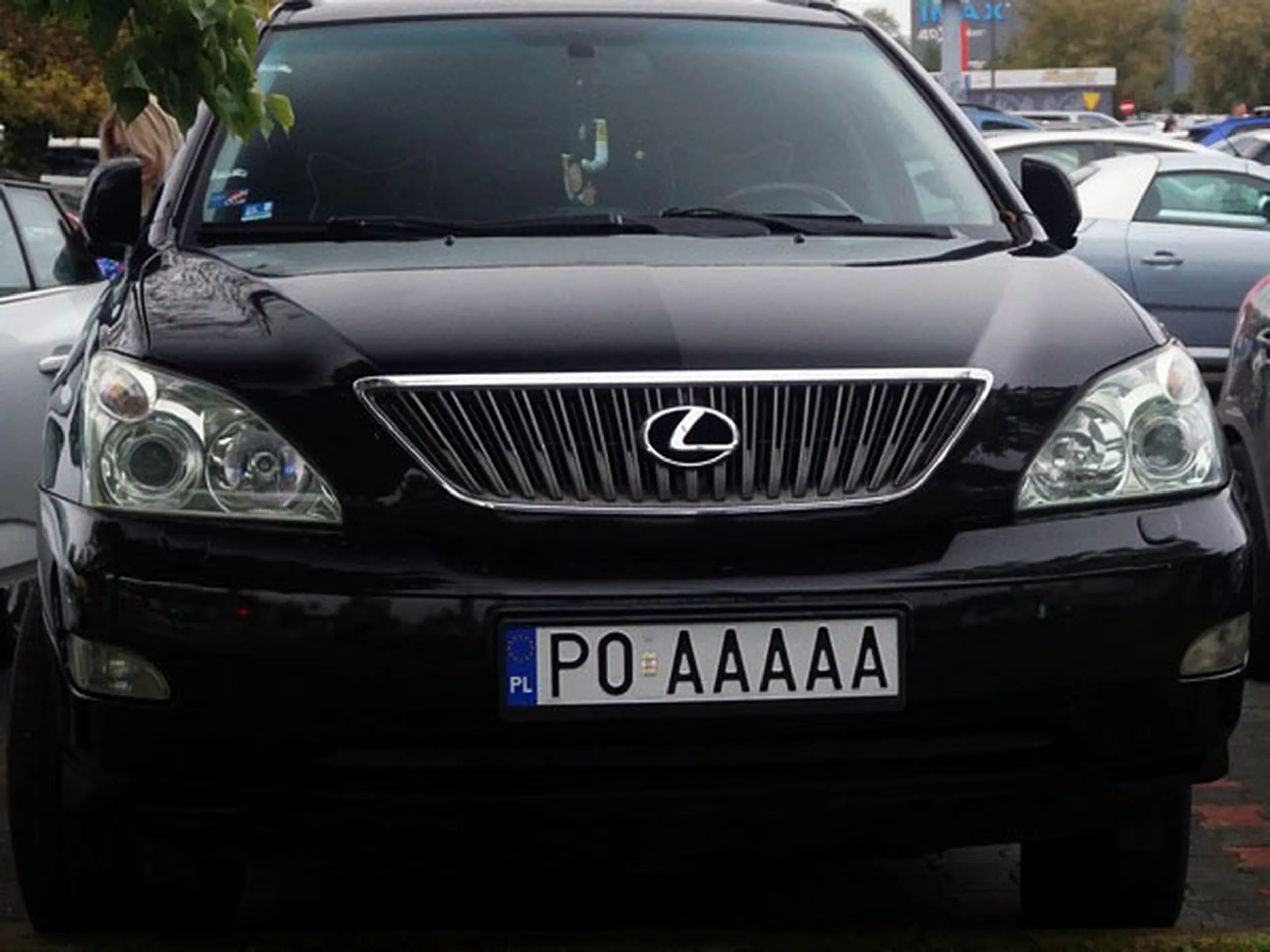 Fajny numer, blacha P0 AAAAA