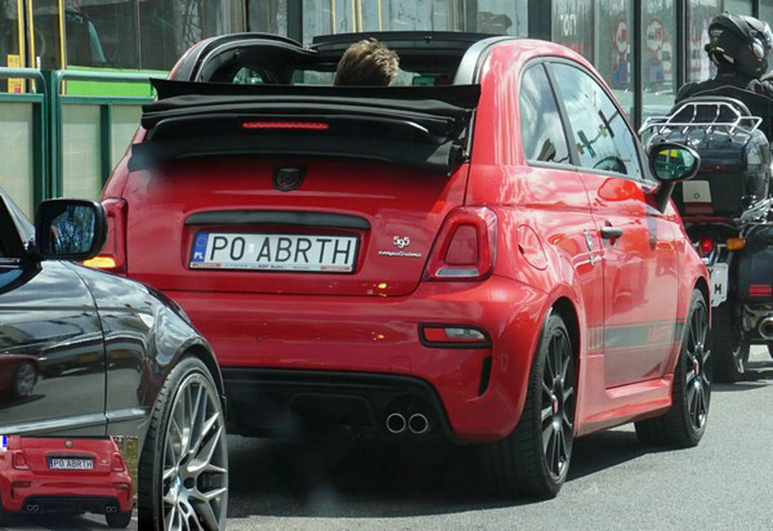 Fajny numer, blacha P0 ABRTH