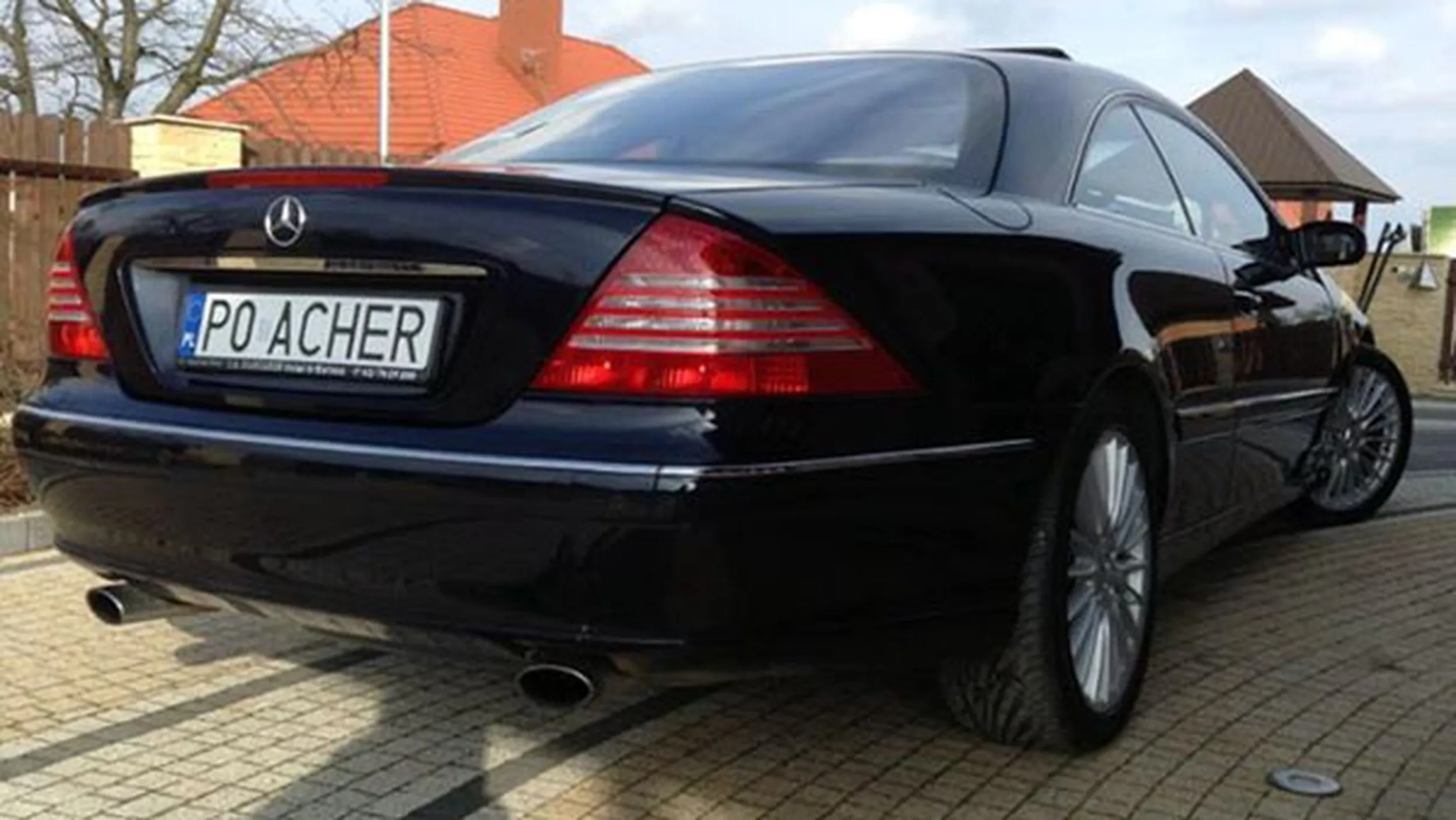 Fajny numer, blacha P0 ACHER