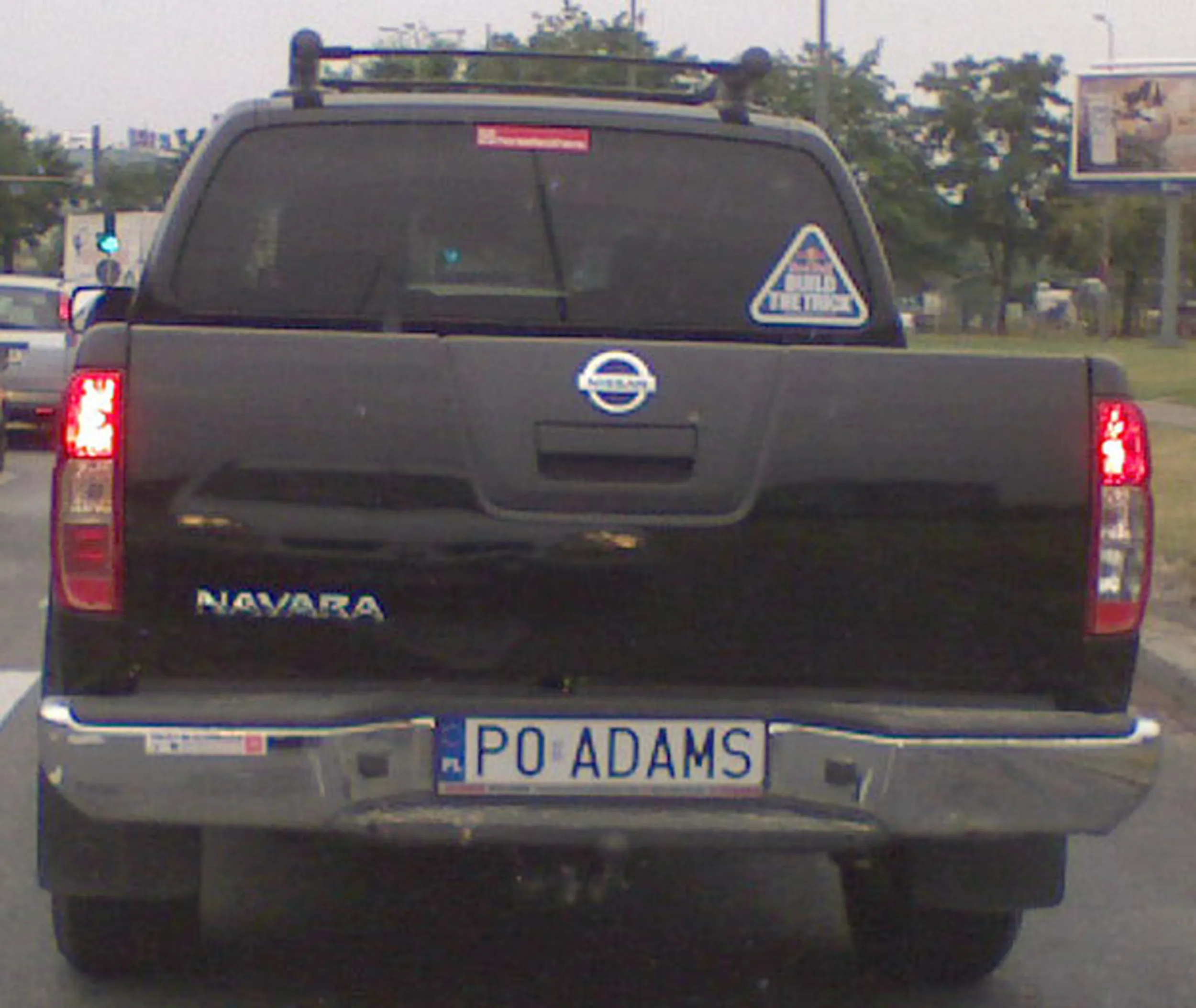 Fajny numer, blacha P0 ADAMS