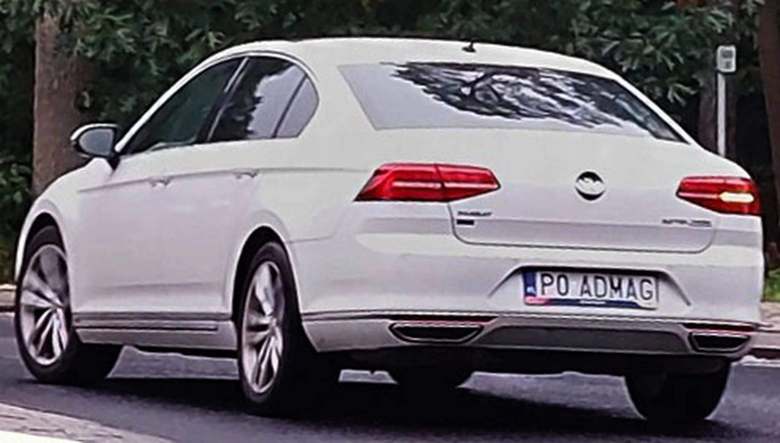 Fajny numer, blacha P0 ADMAG