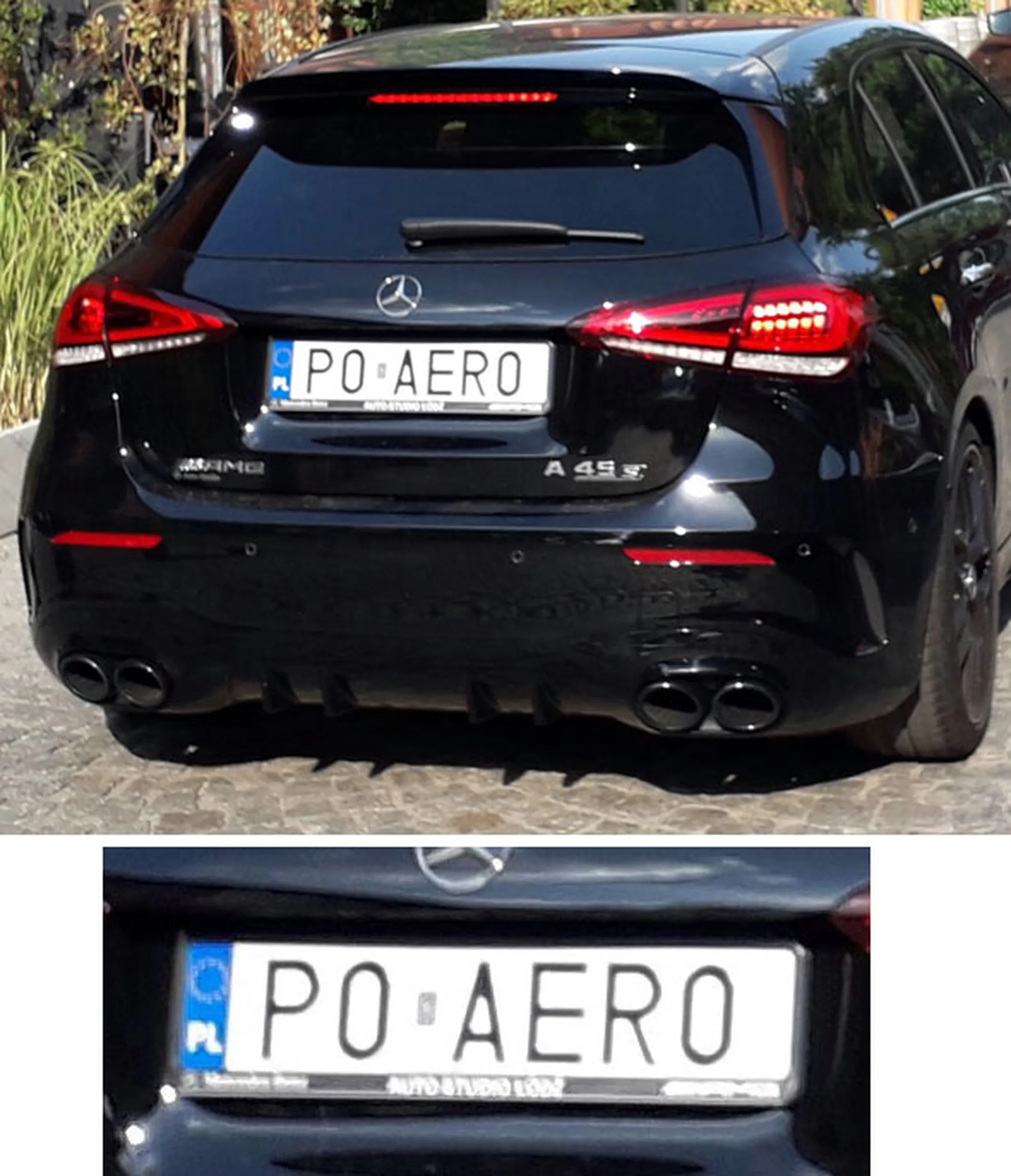 Fajny numer, blacha P0 AER0