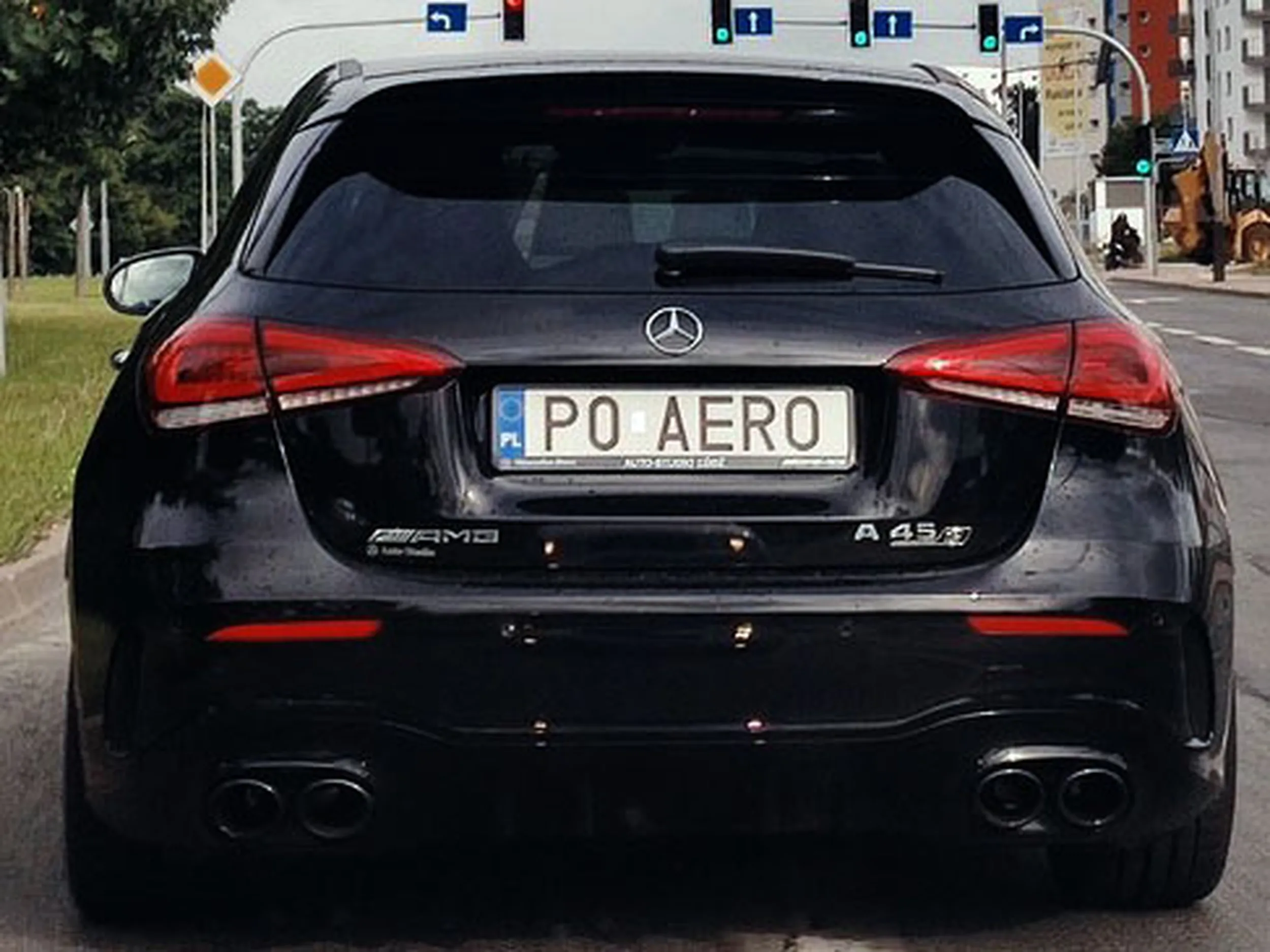 Fajny numer, blacha P0 AERO