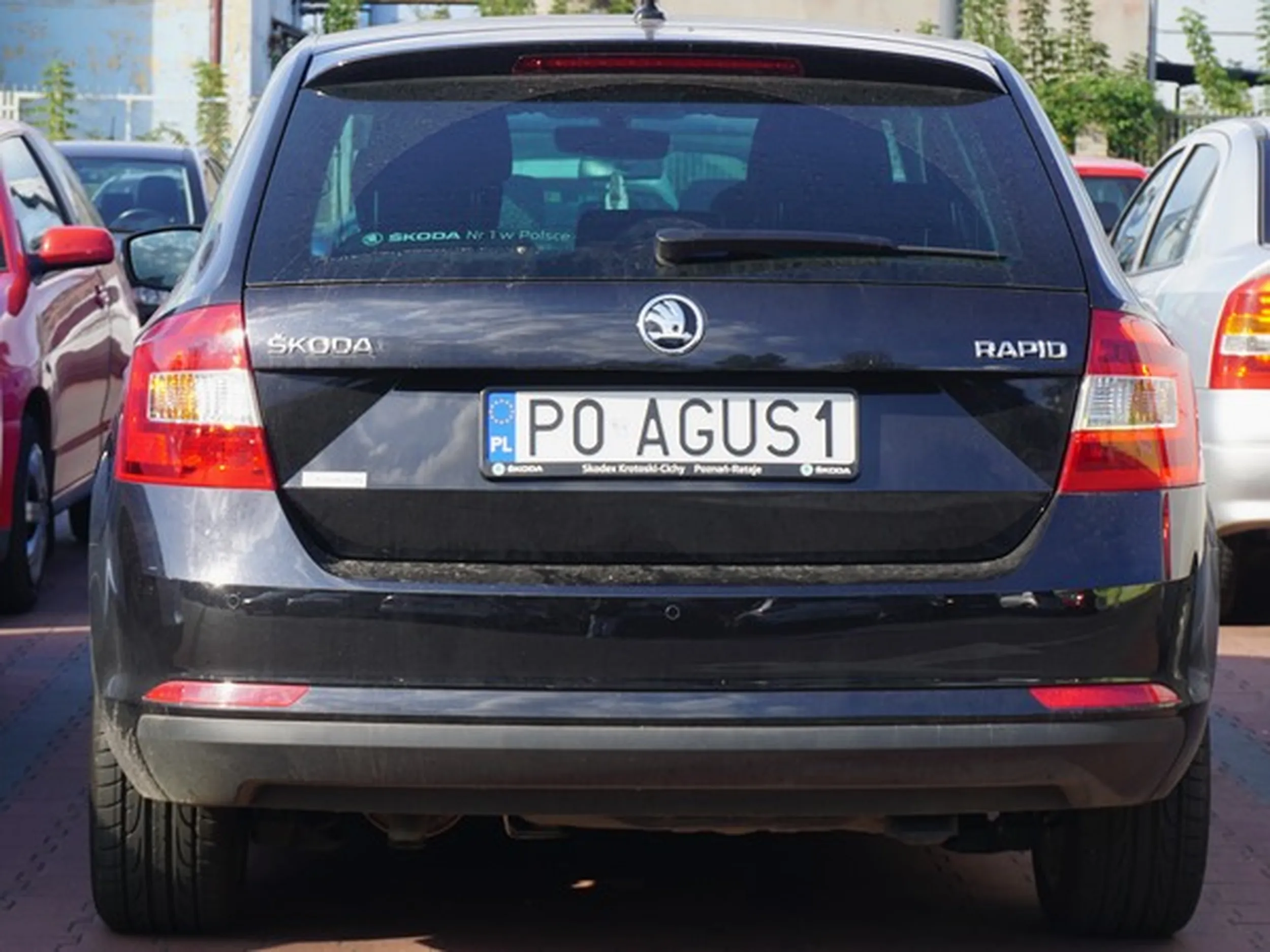 Fajny numer, blacha P0 AGUS1